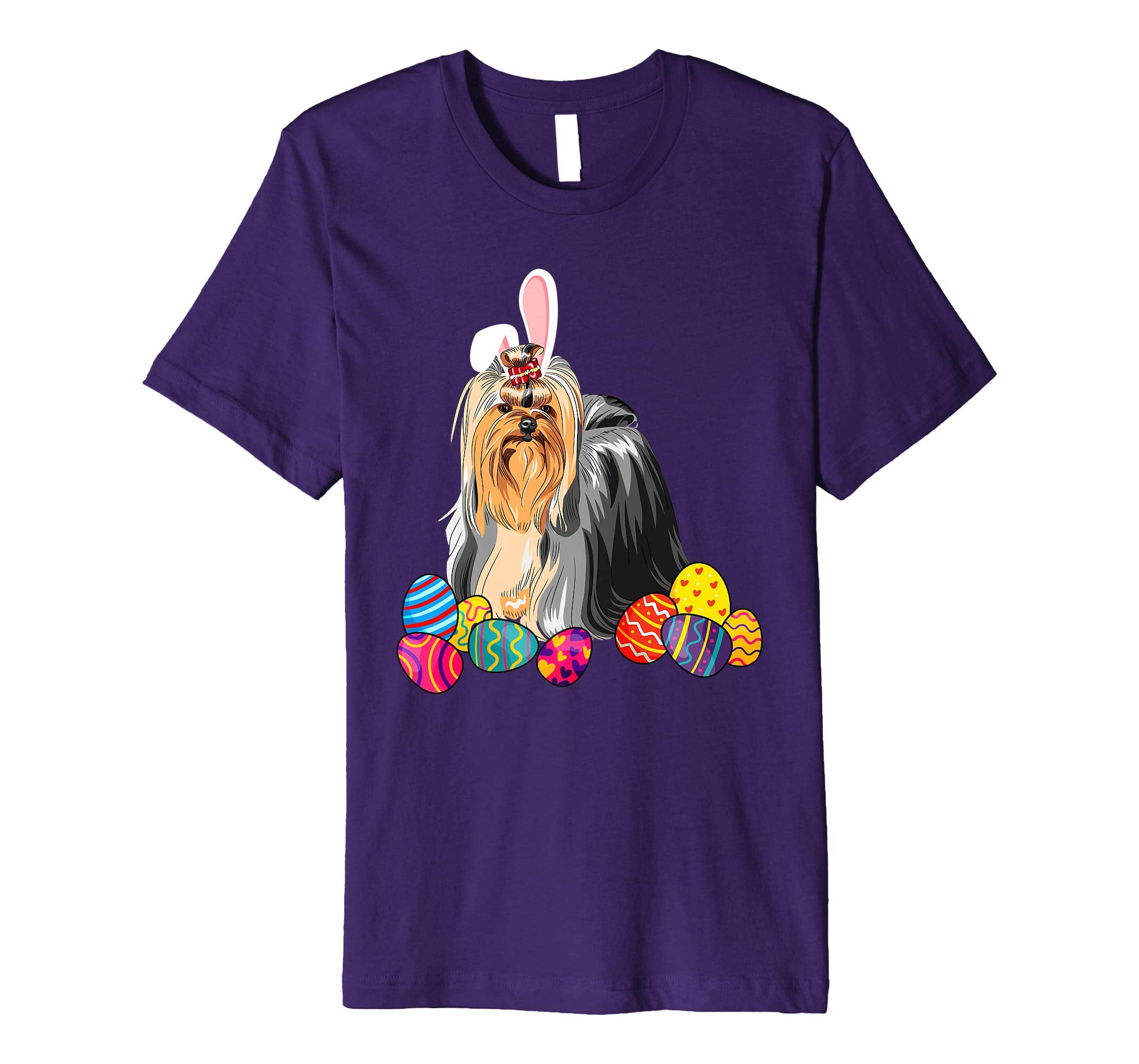 Yorkshire Bunny Ear With Egg Easter Easter Day Shirt