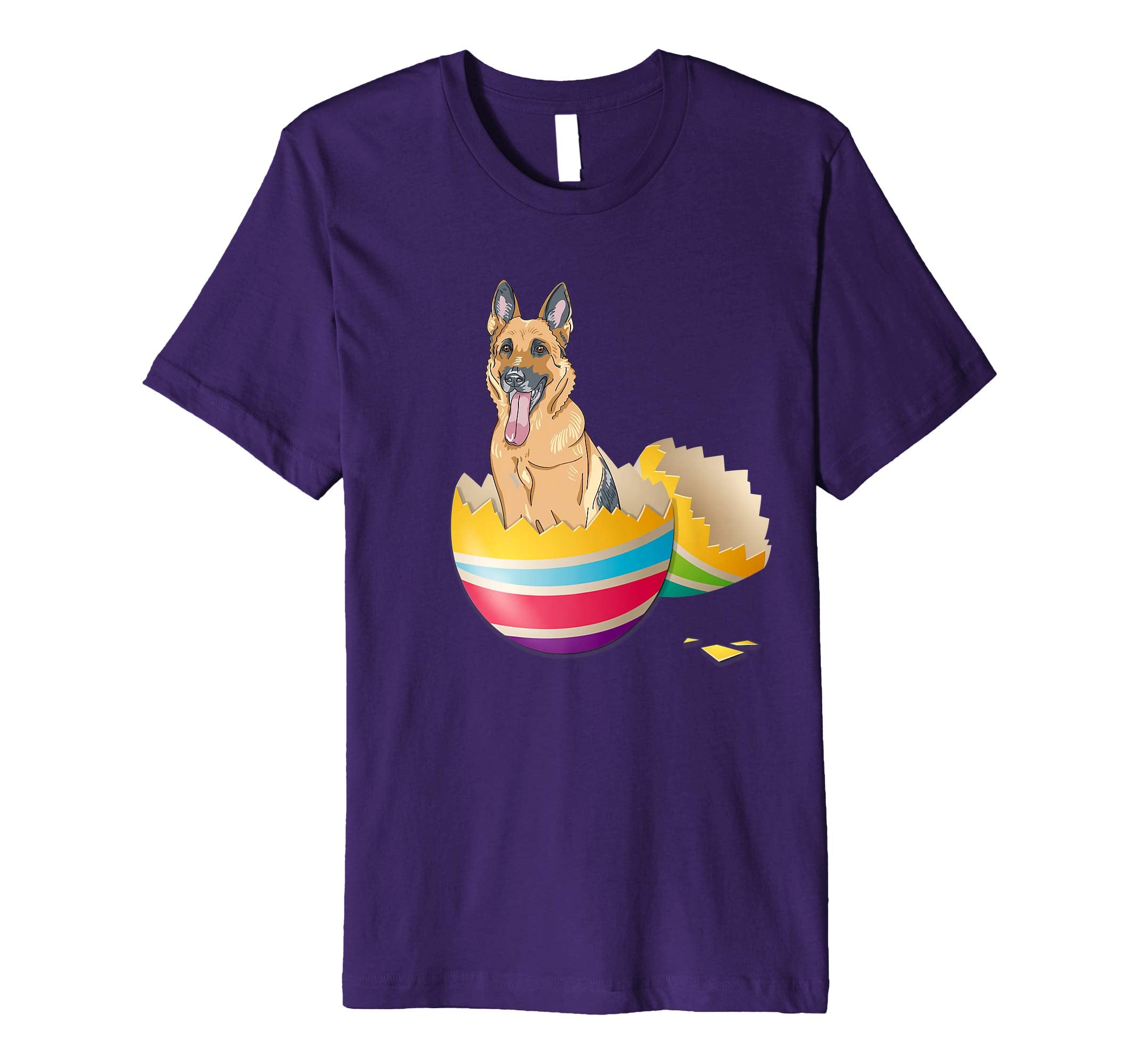 German Shepherd Hatching From Easter Egg Easter Day Shirt