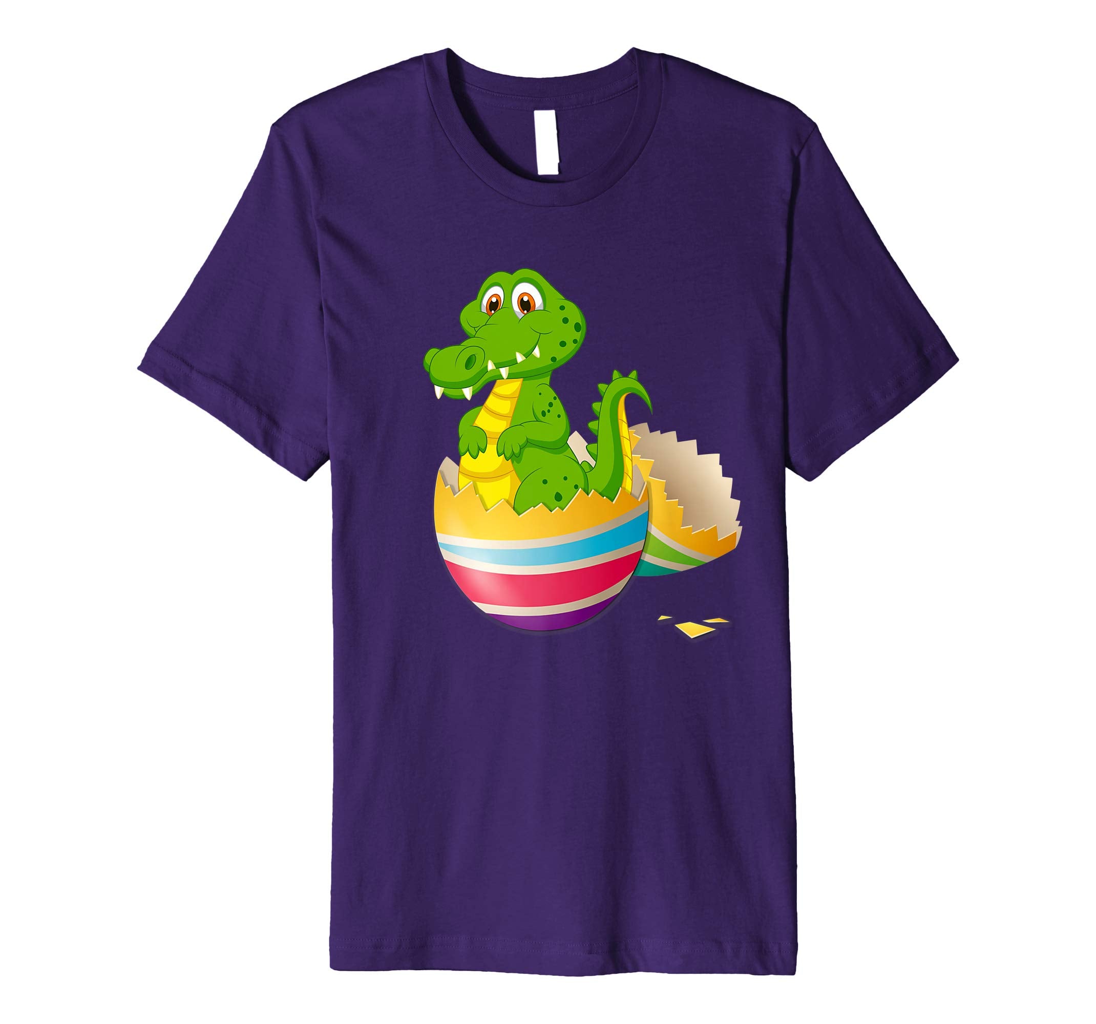 Baby Crocodile Hatching From Easter Egg Easter Day Shirt