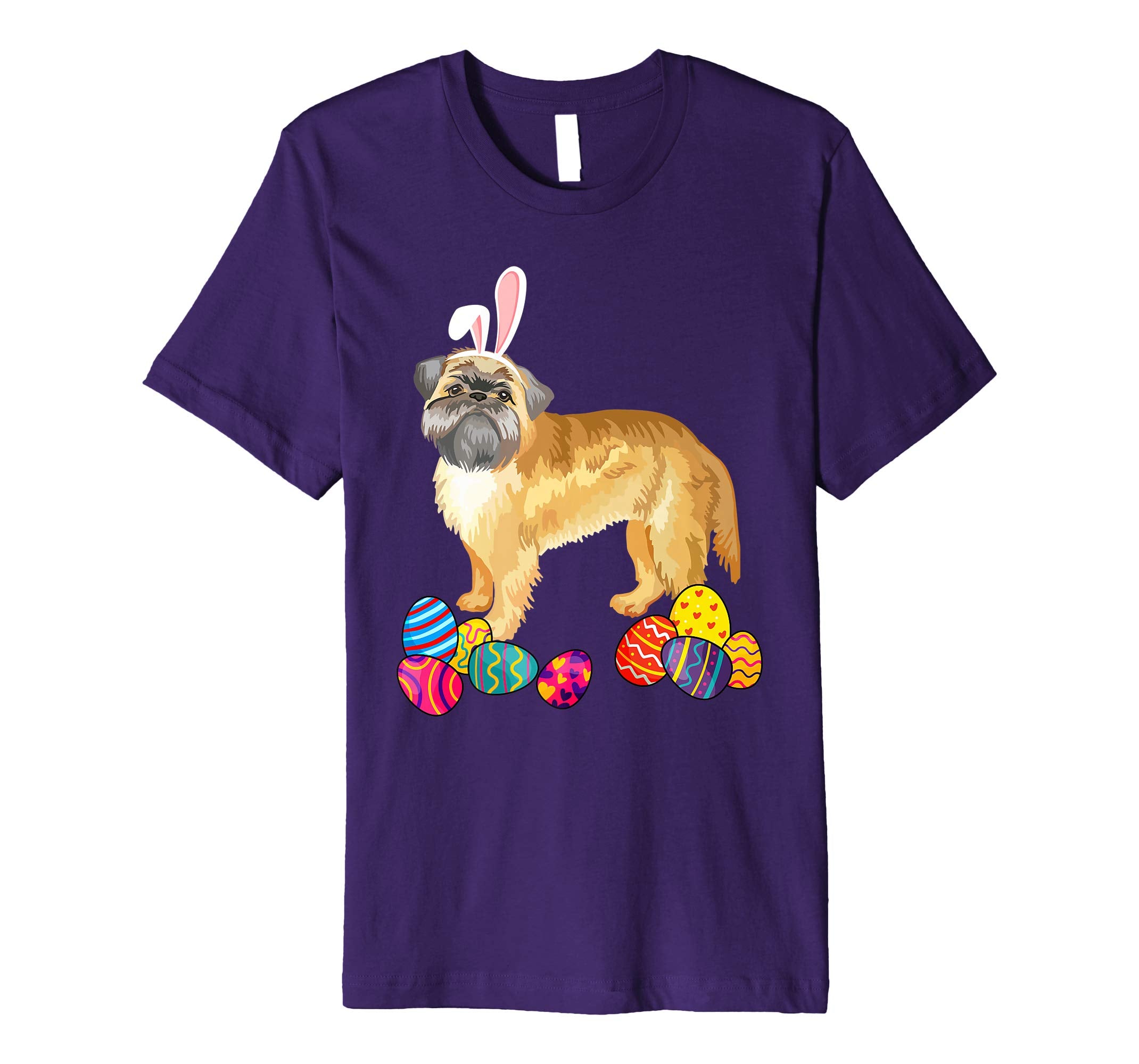 Brussels Griffon Bunny Ear With Egg Easter Easter Day Shirt
