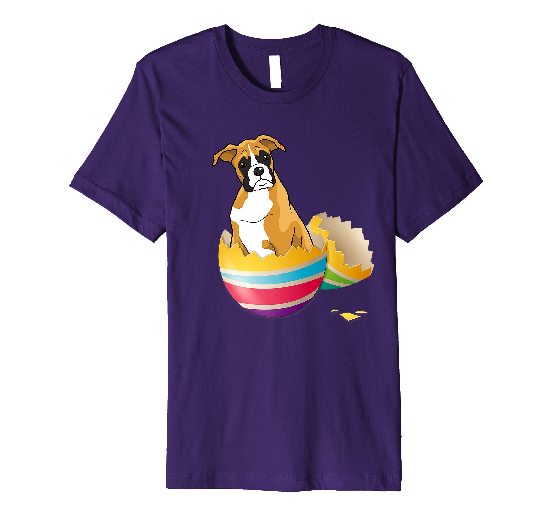 Boxer Hatching From Easter Egg Easter Day Shirt