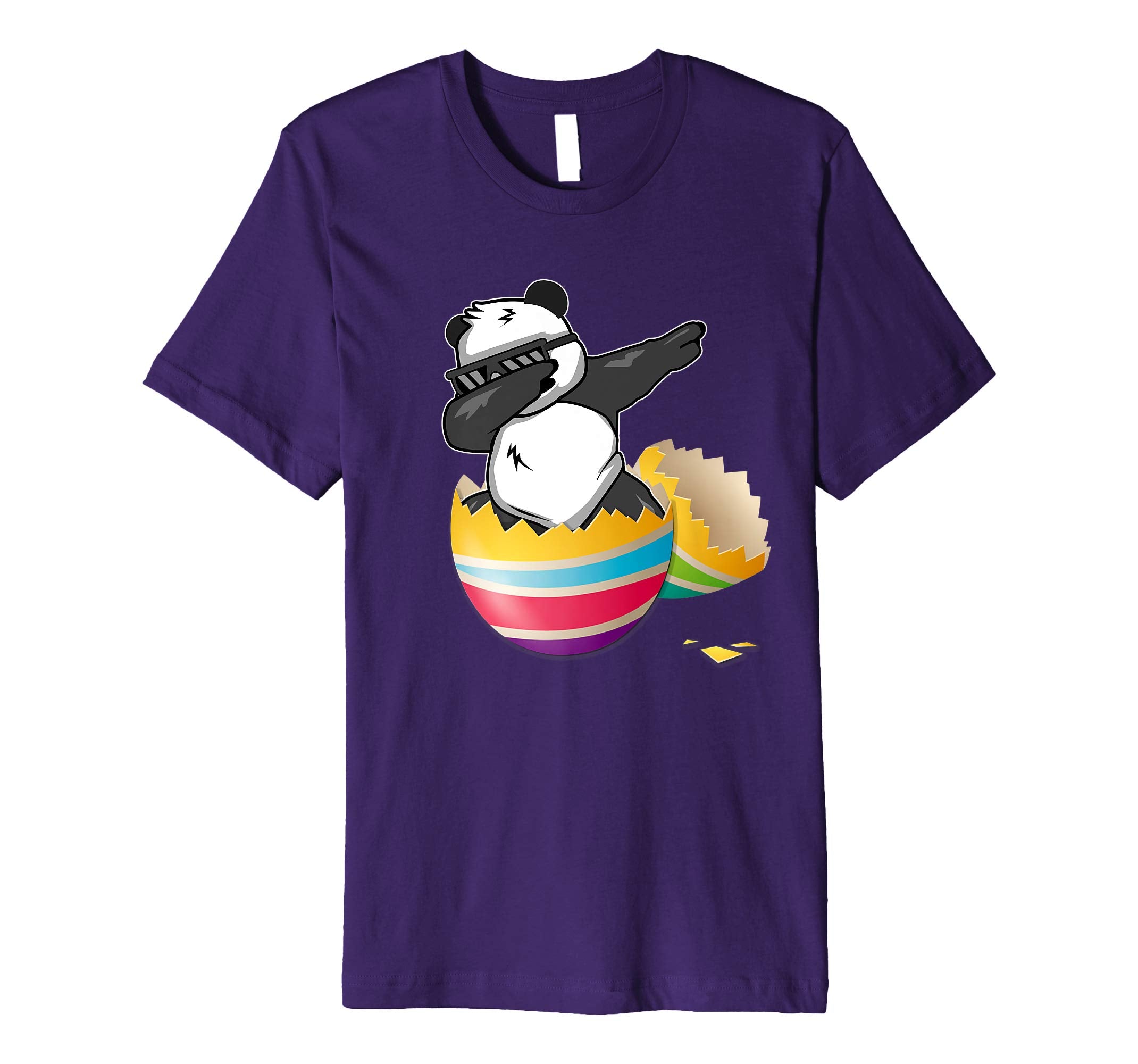 Panda Dabbing Easter Eggs Easter Day Shirt