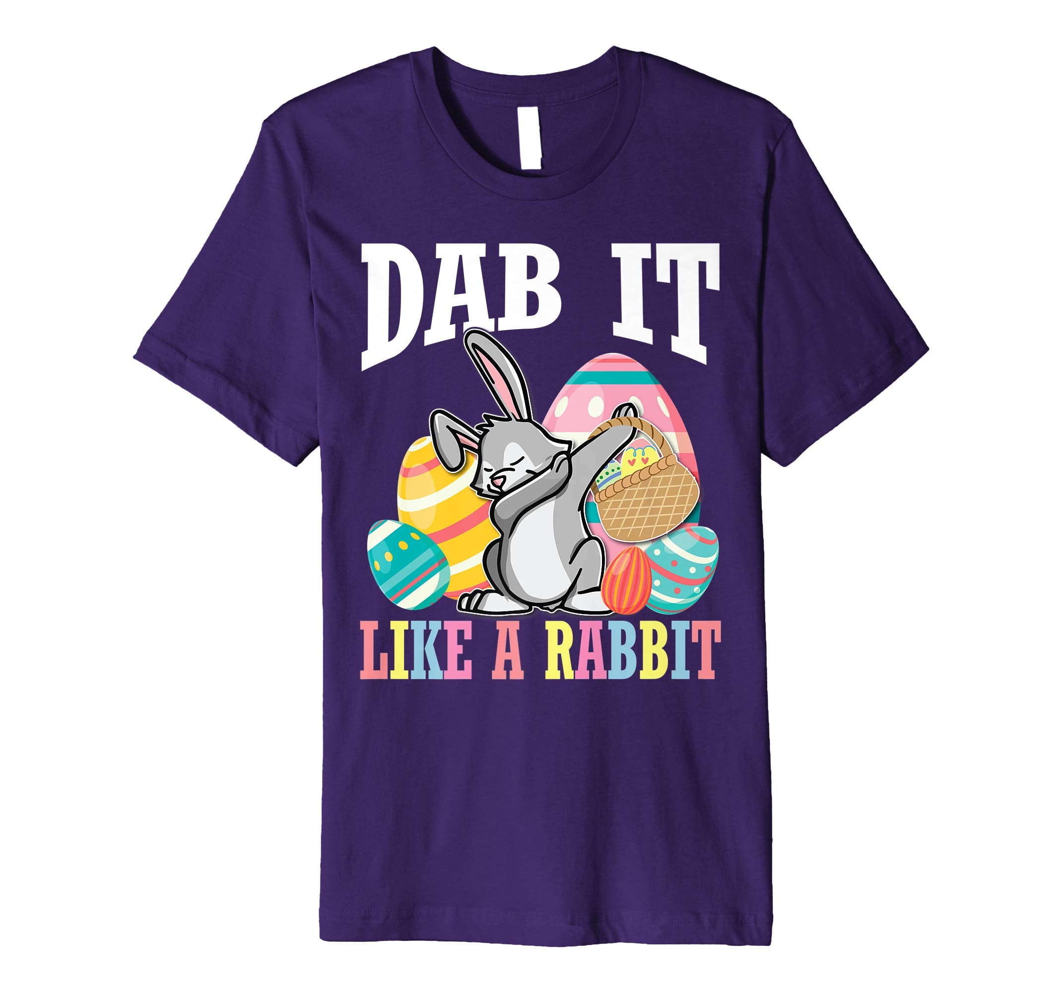 Bunny Rabbit Dabbing Easter Eggs Shirt Dab It Like A Rabbit