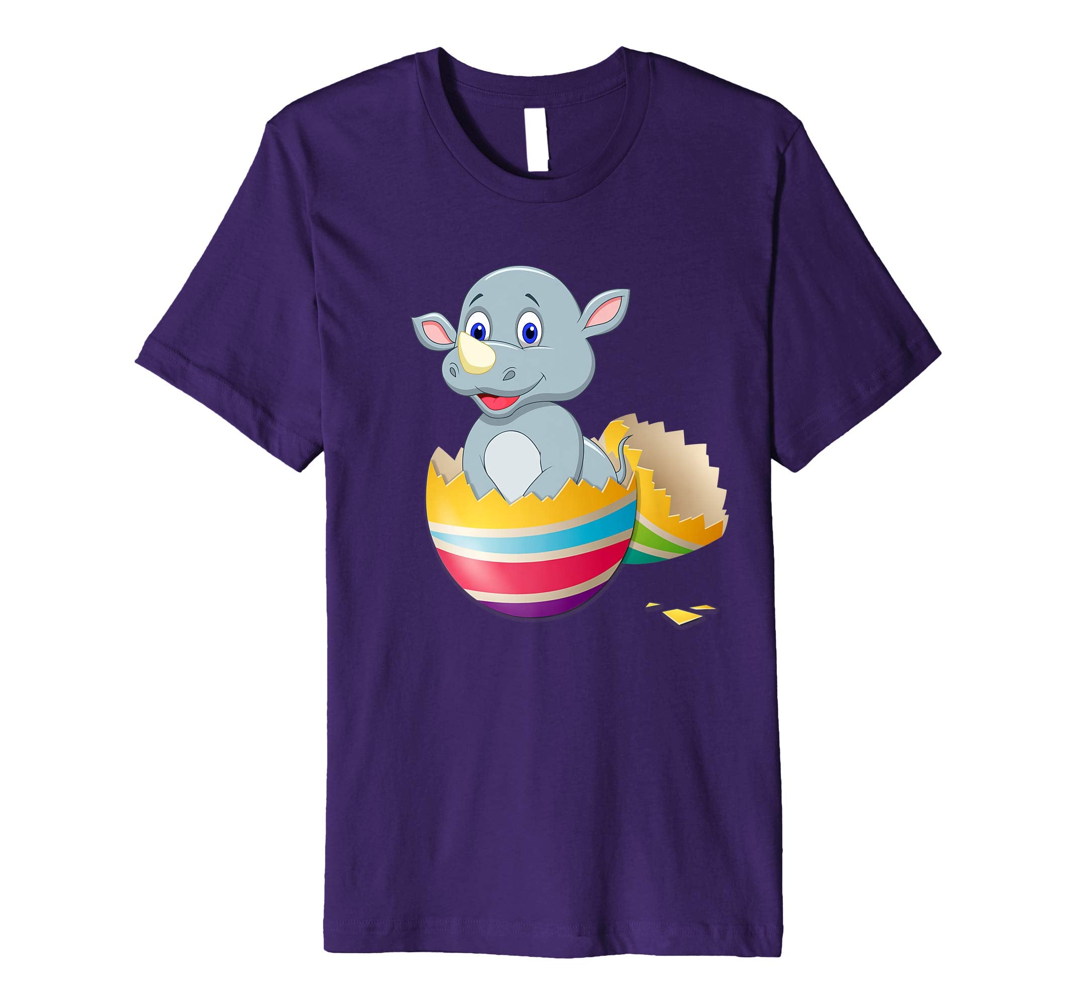 Baby Rhino Hatching From Easter Egg Easter Day Shirt