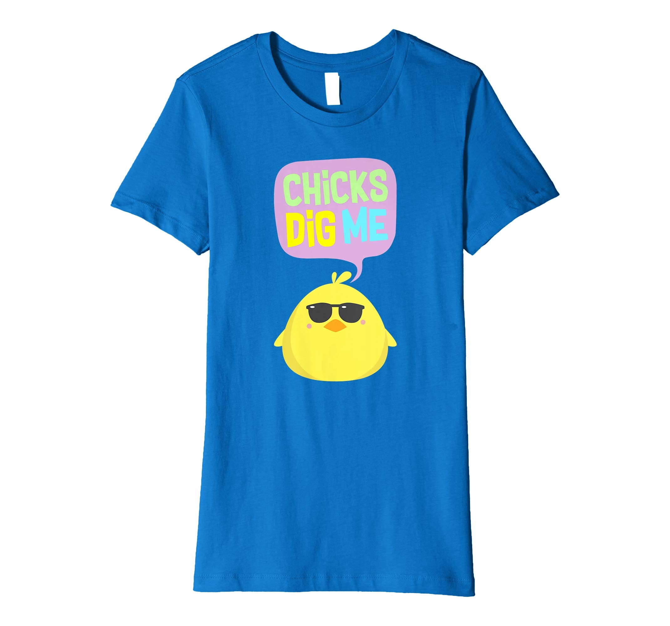 Chicks Dig Me Egg Hunt Happy Easter Kids Boys Girls T Shirt