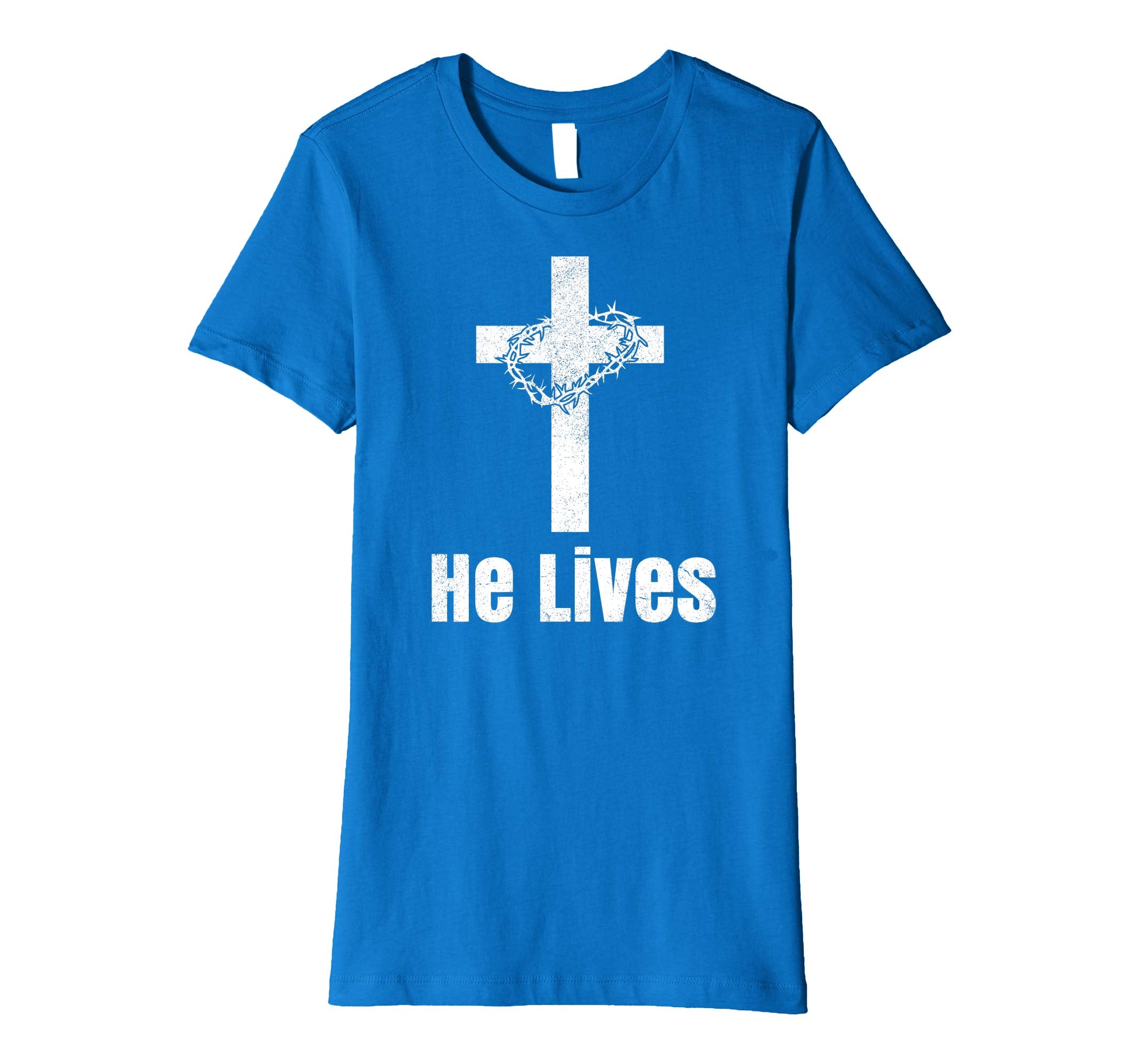He Lives Easter Religious Christian Jesus Cross T Shirt