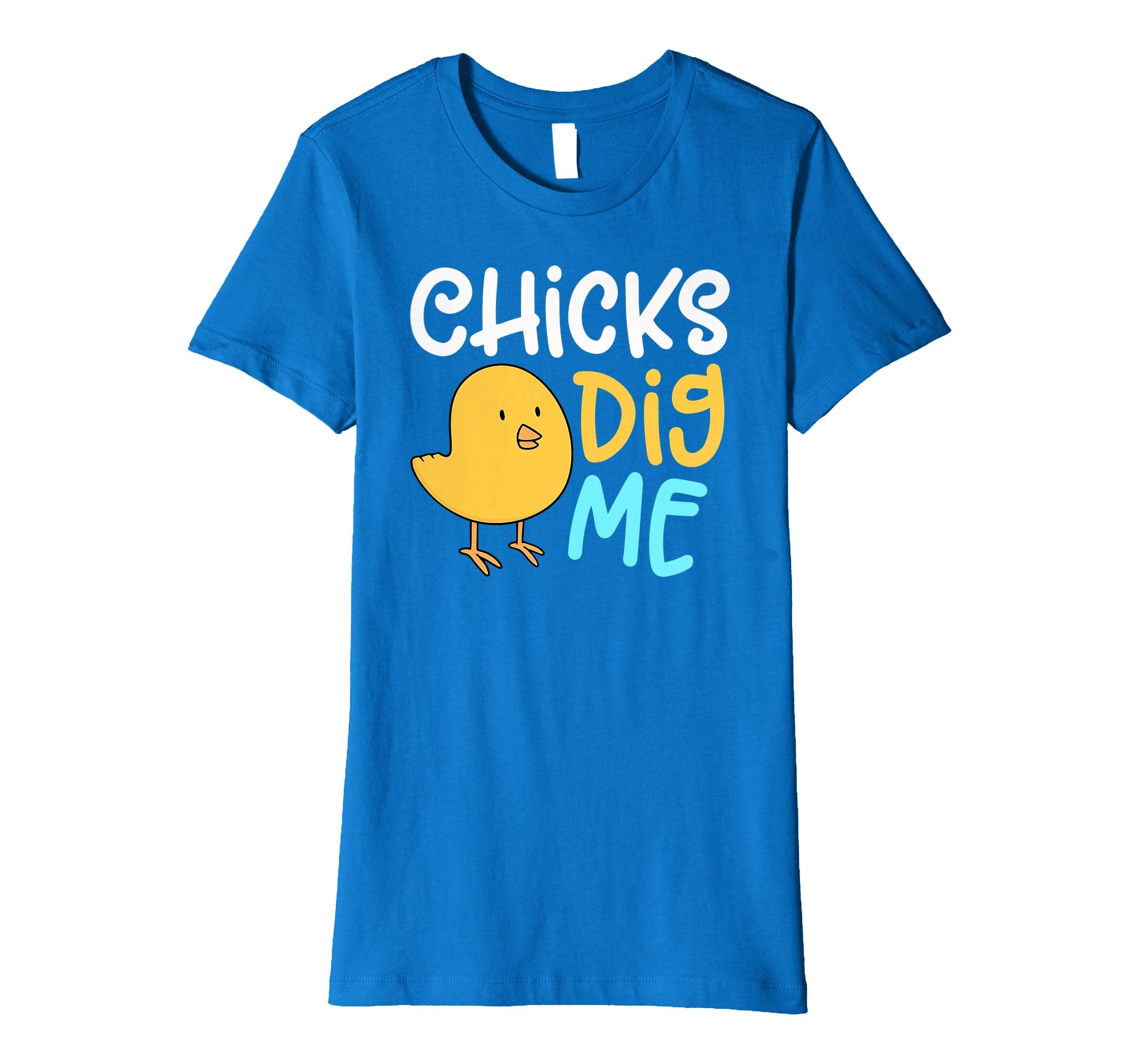 Chicks Dig Me Egg Hunt Happy Easter Kids Boys Girls T Shirt