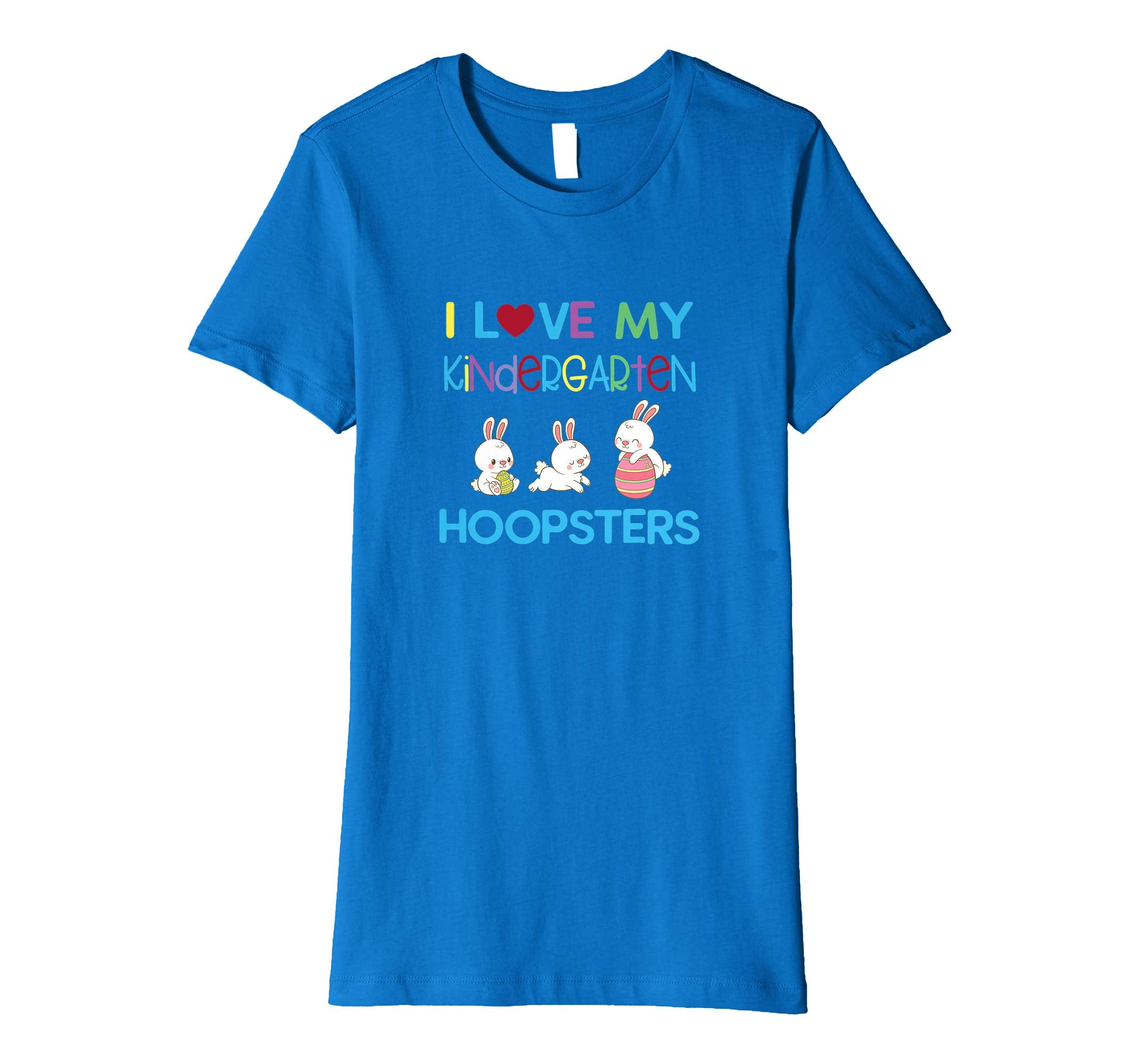 I Love My Kindergarten Hopsters Cool Easter Kids Shirt