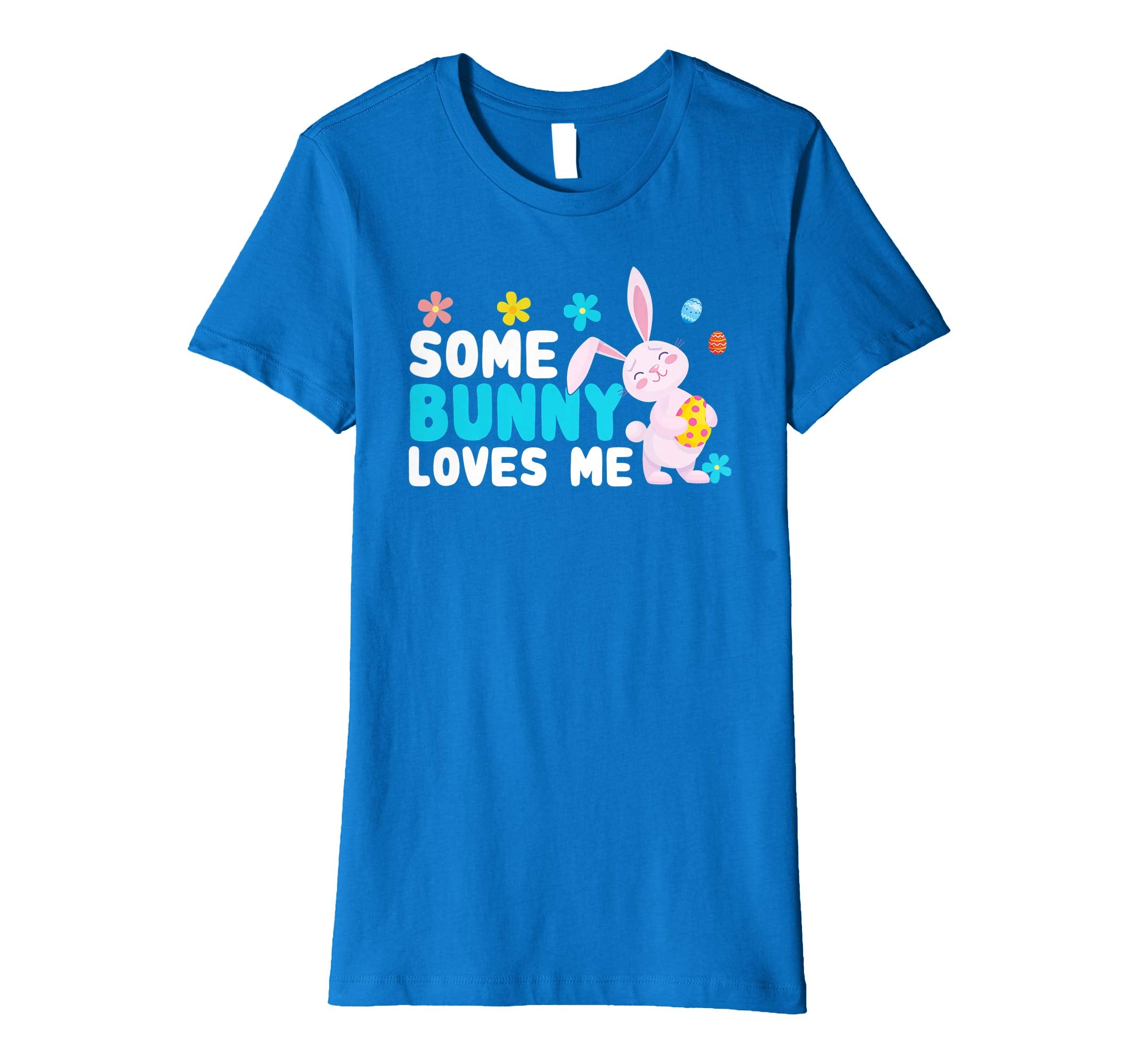 Easter T-Shirt Some Bunny Loves Me Cute Pun Rabbit