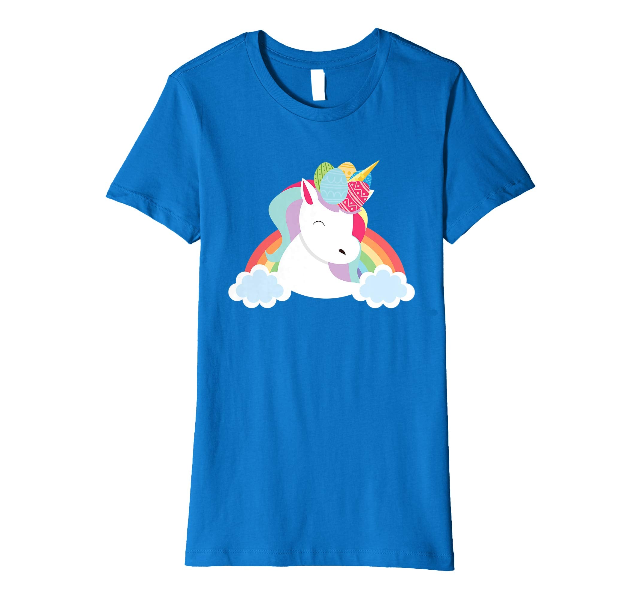 Cool Unicorn With Easter Eggs On Horn Outfit Shirt Gift