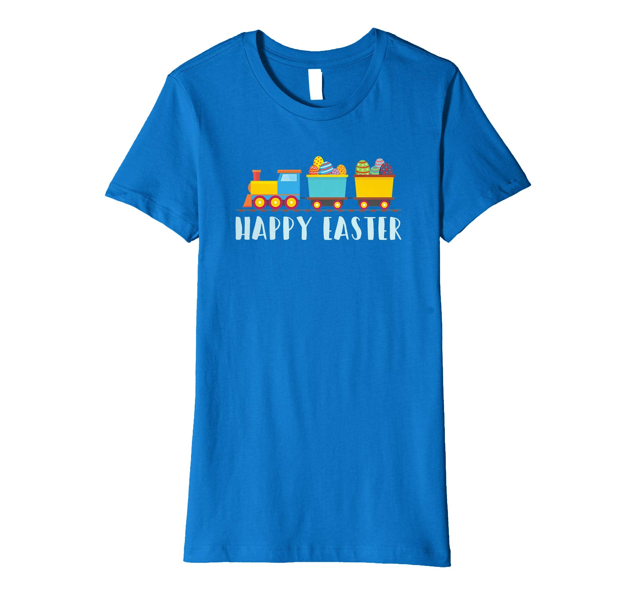 Happy Easter Cute Train With Easter Egg T Shirt Gift