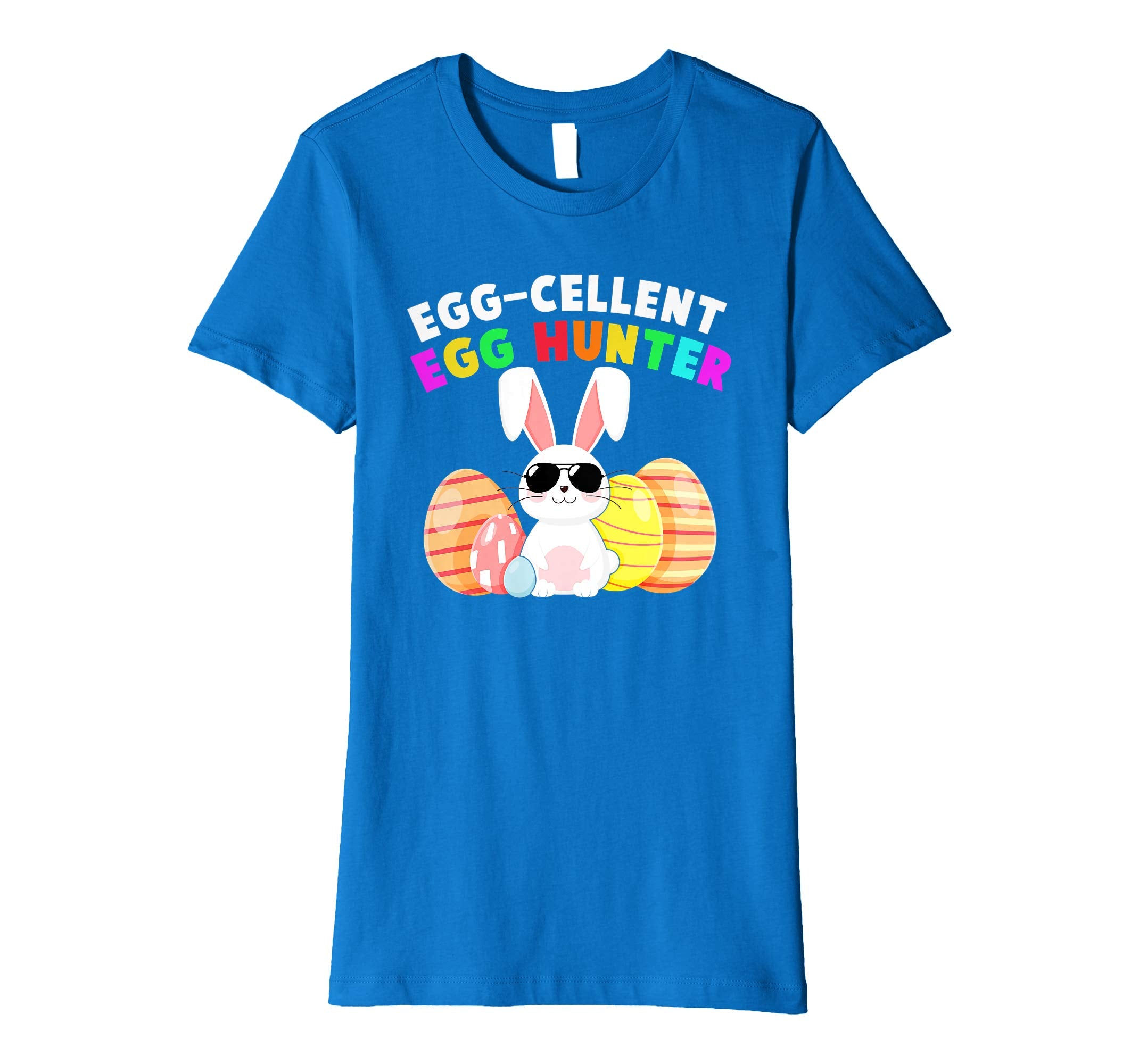 Egg-cellent Egg Hunter Easter T-Shirt Boys Girls Bunny Gift