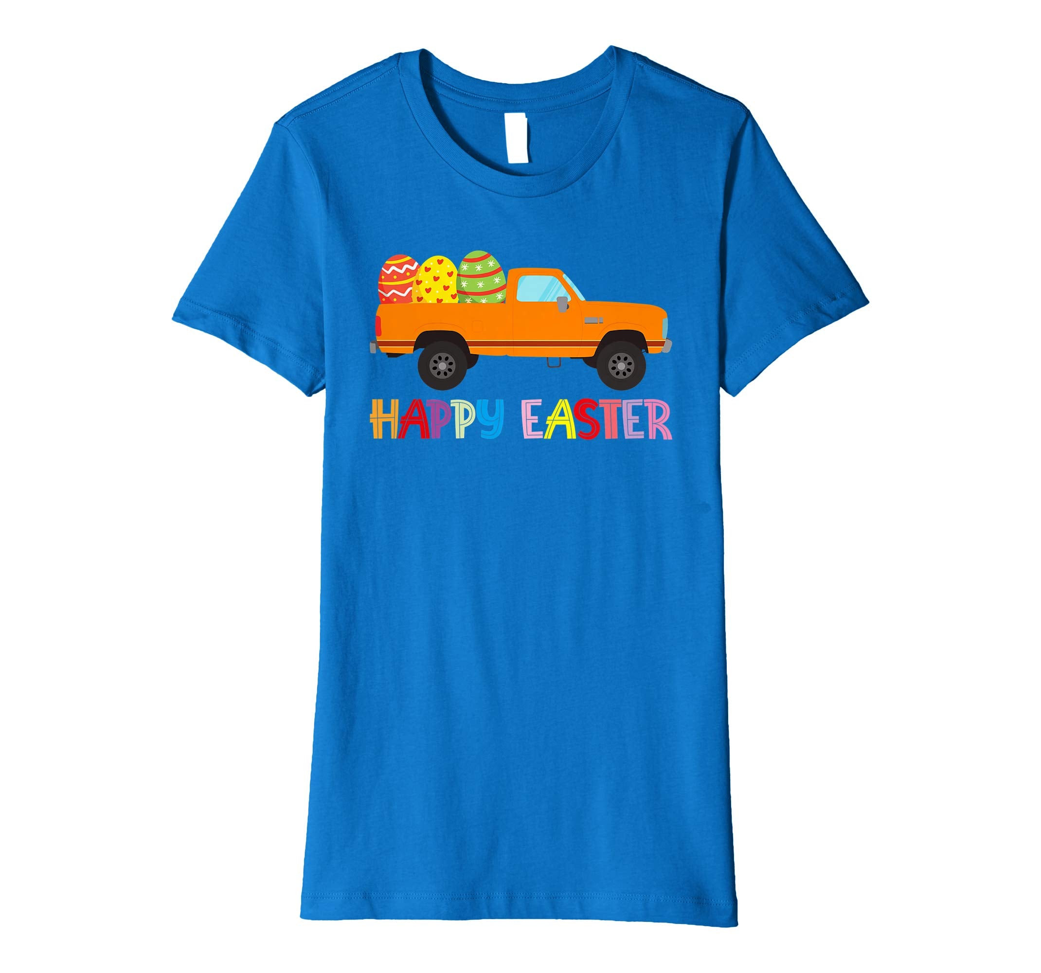 Happy Easter Truck Egg Hunt Is On Kids Boys Girls Shirt Gift