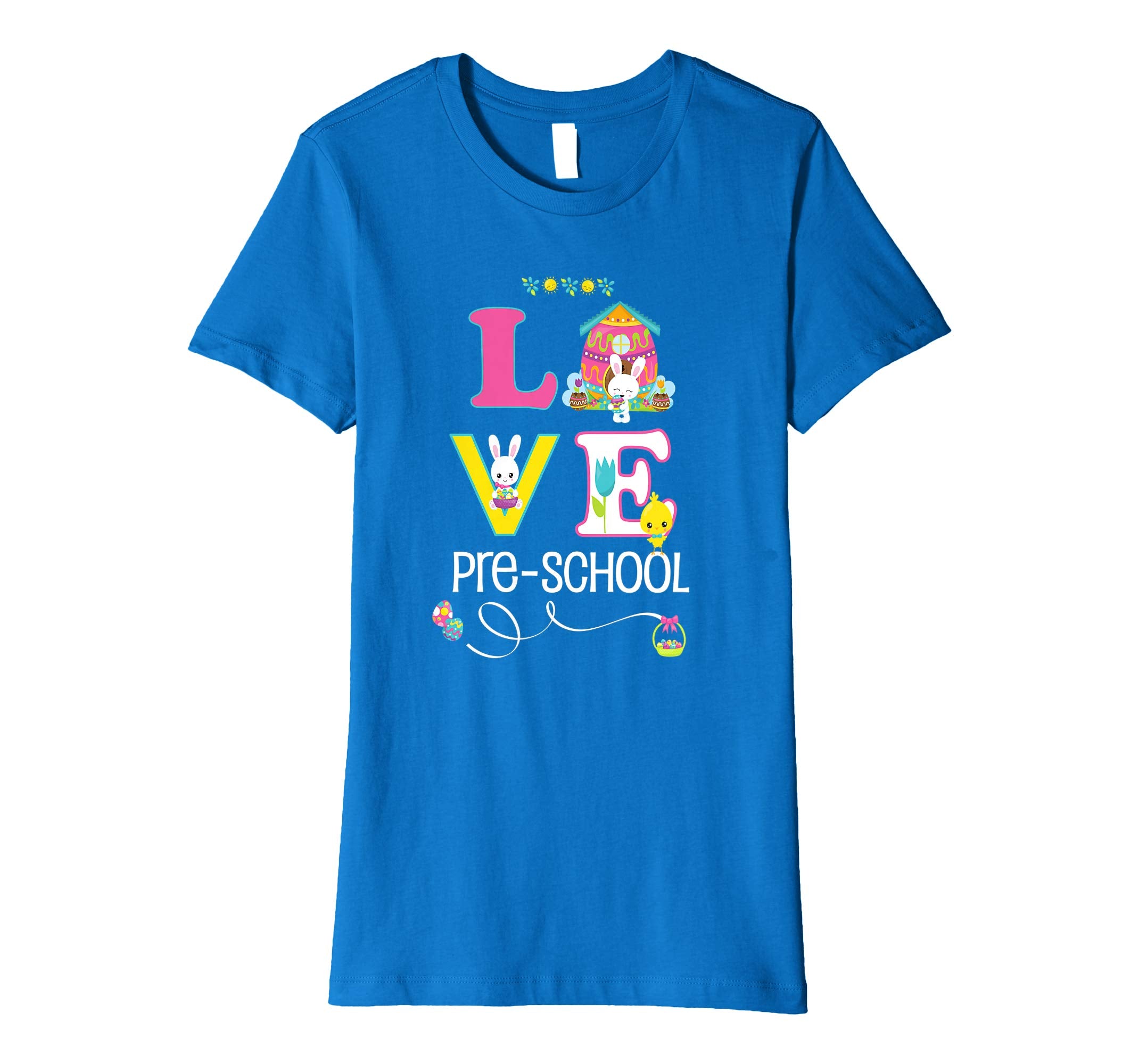 Pre-School Easter Teacher &amp; Students Cute Love Shirt