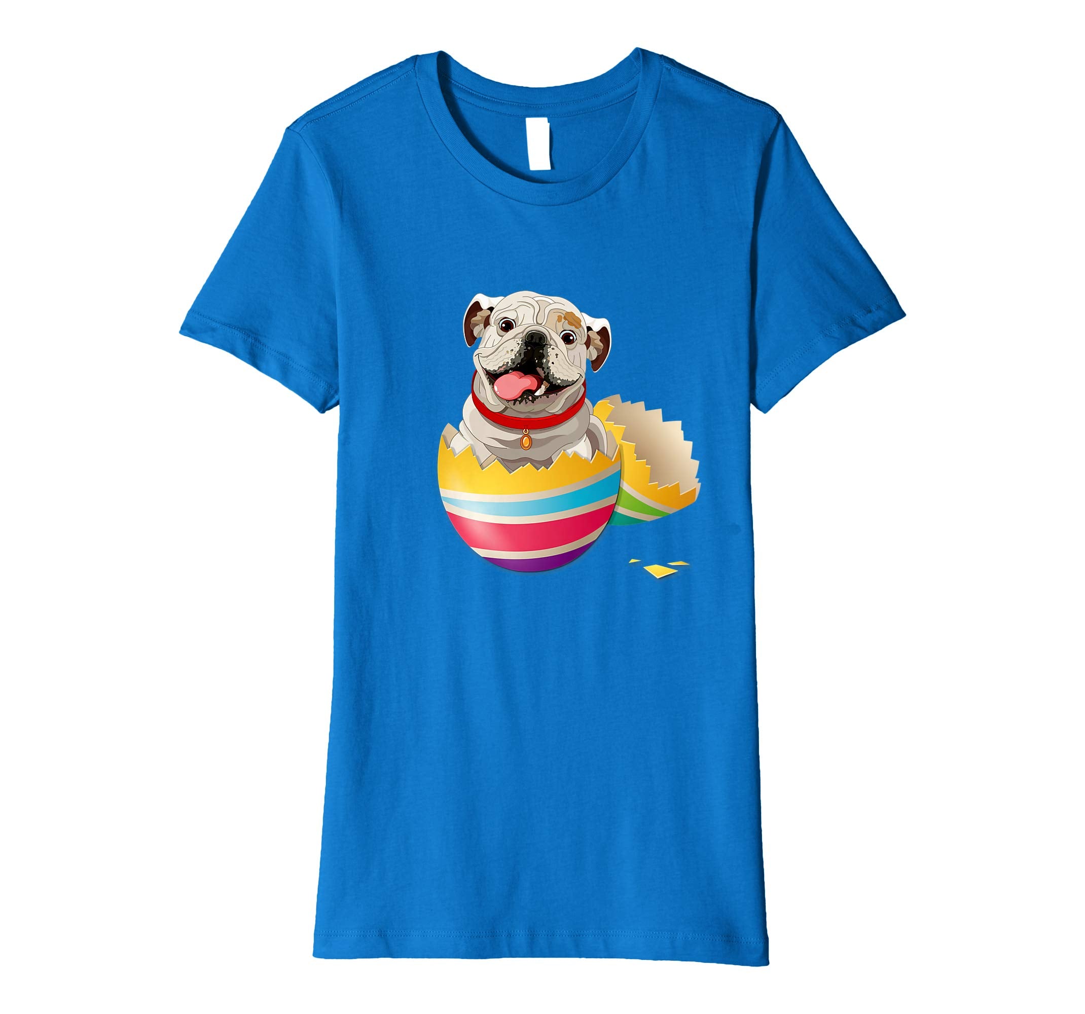 English Bulldog Hatching From Easter Egg Easter Day Shirt
