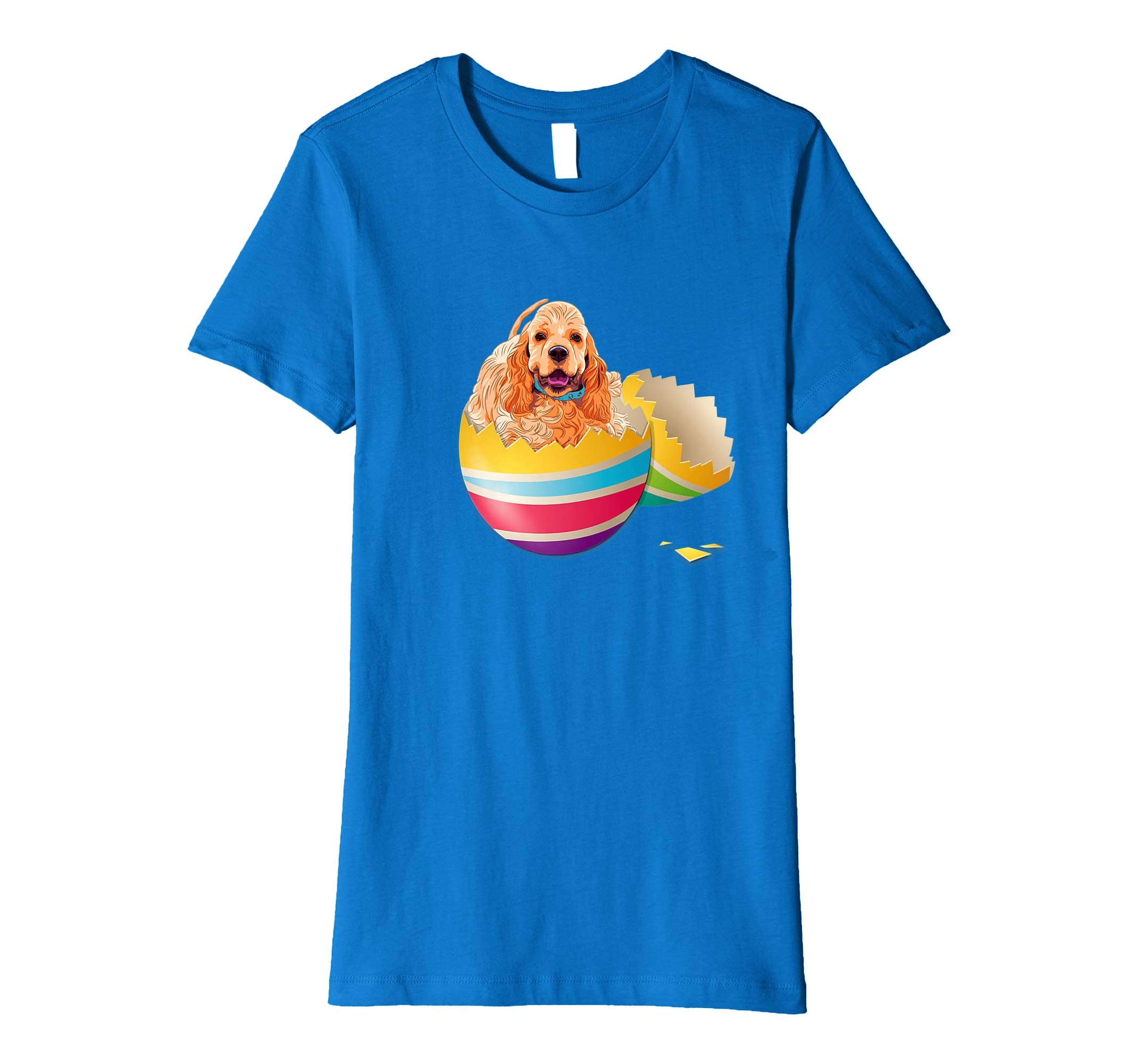 Cocker Spaniel Hatching From Easter Egg Easter Day Shirt