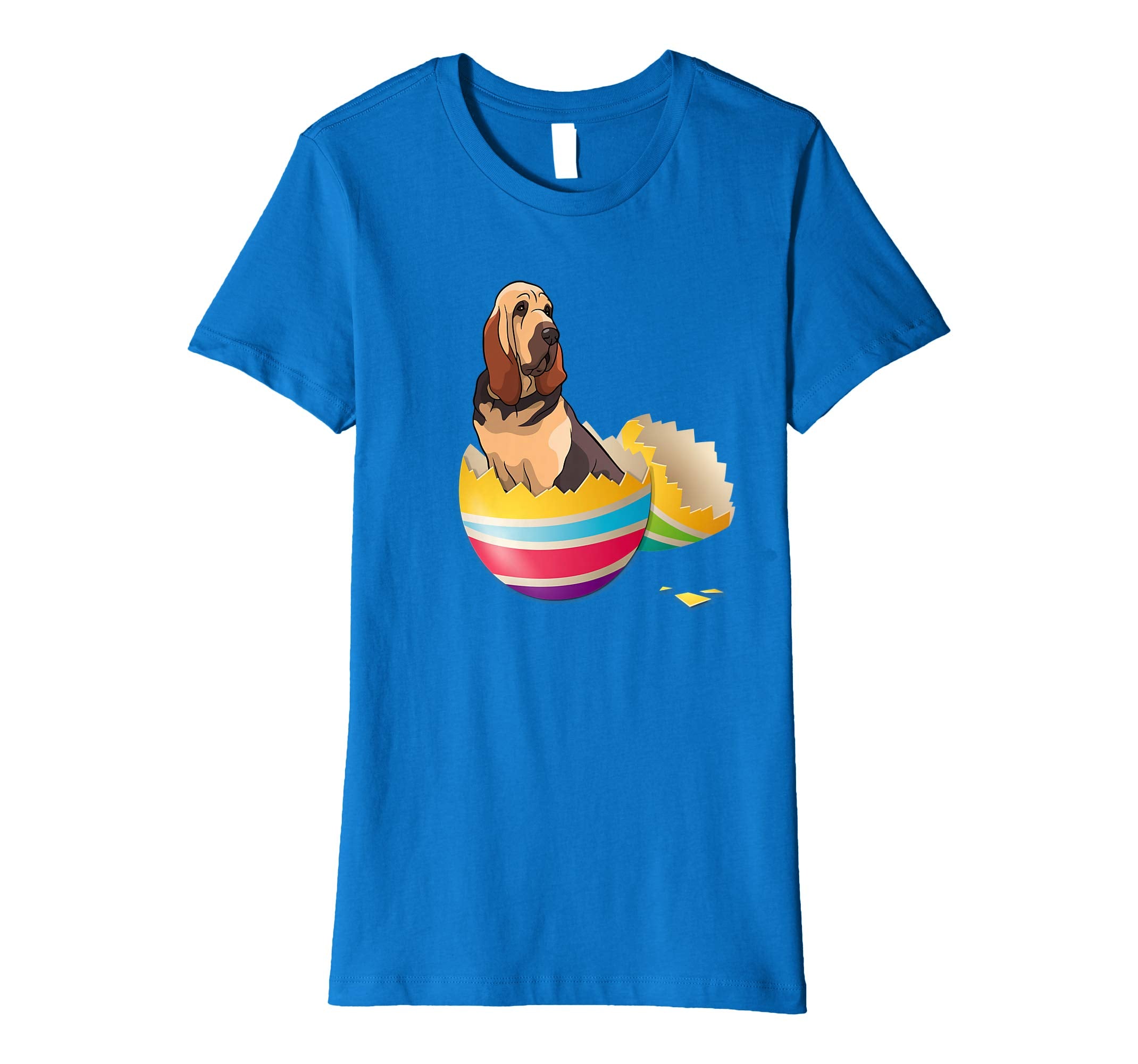 Bloodhound Hatching From Easter Egg Easter Day Shirt