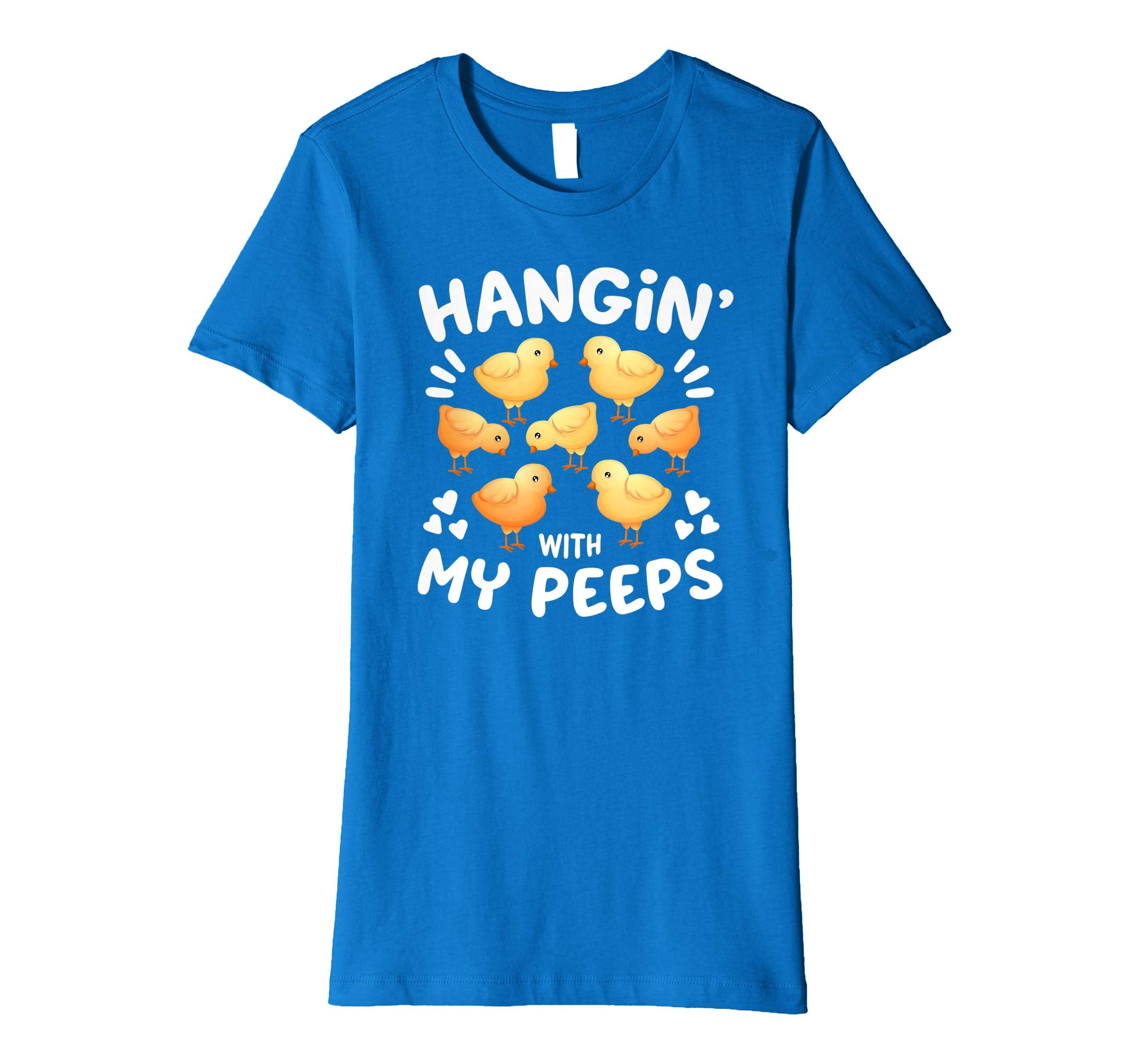 Hanging With My Peeps Happy Easter Kids Boys Girls T Shirt