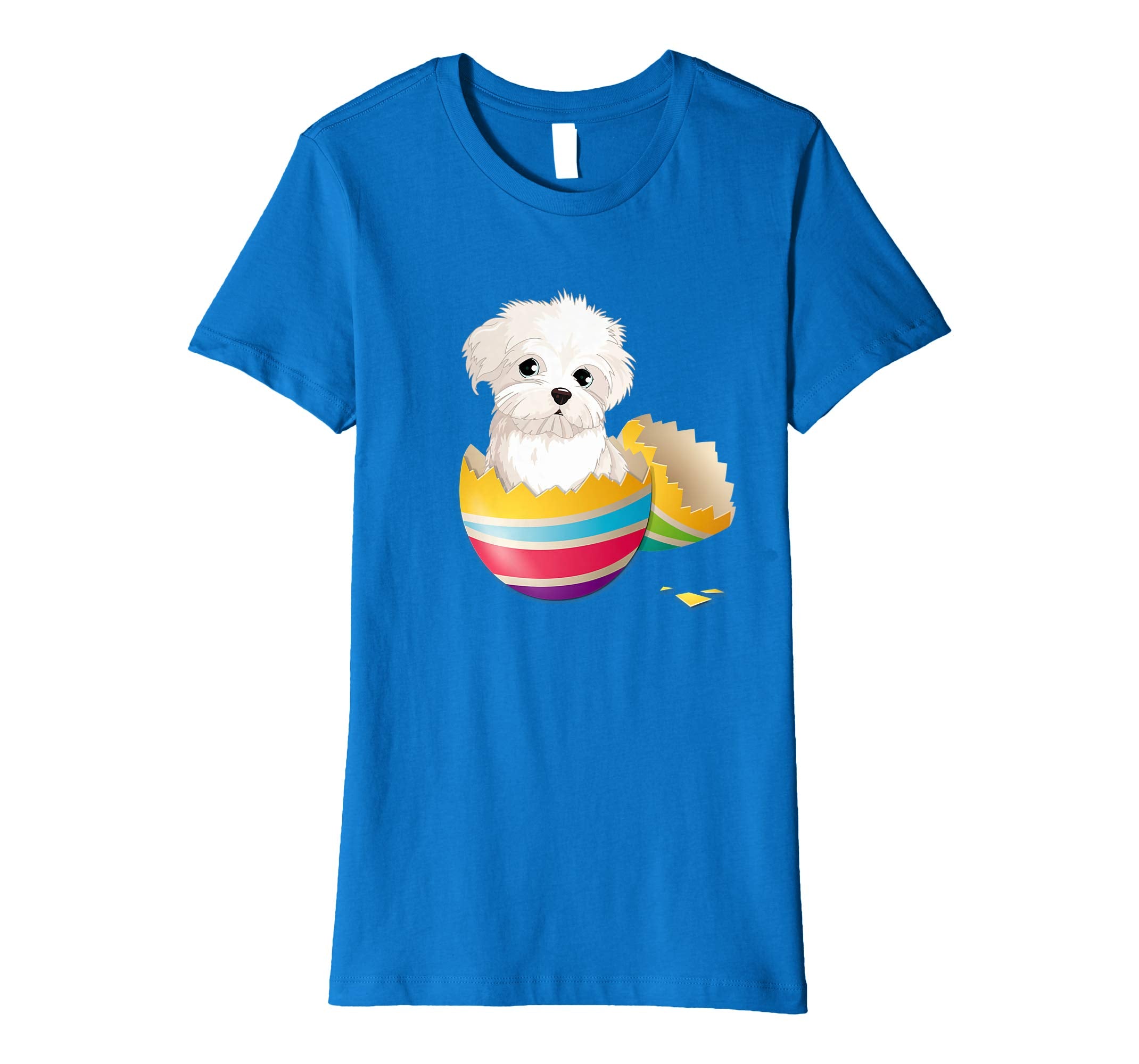 Maltese Hatching From Easter Egg Easter Day Shirt