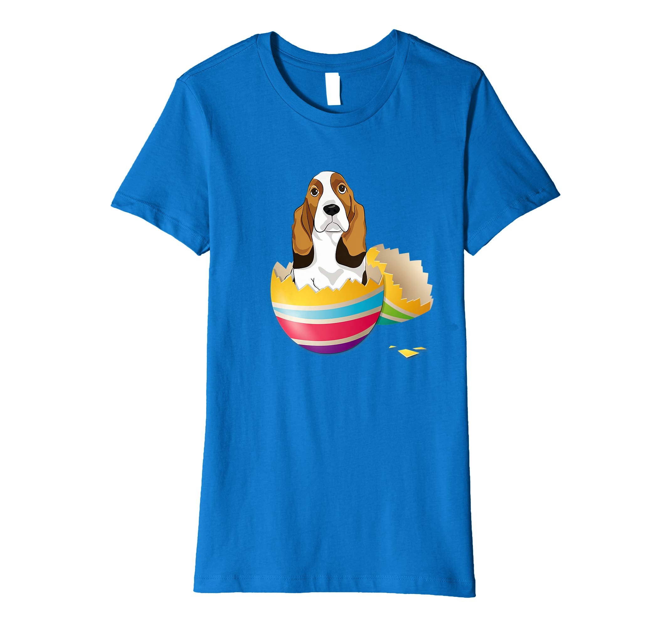 Basset Hound Hatching From Easter Egg Easter Day Shirt