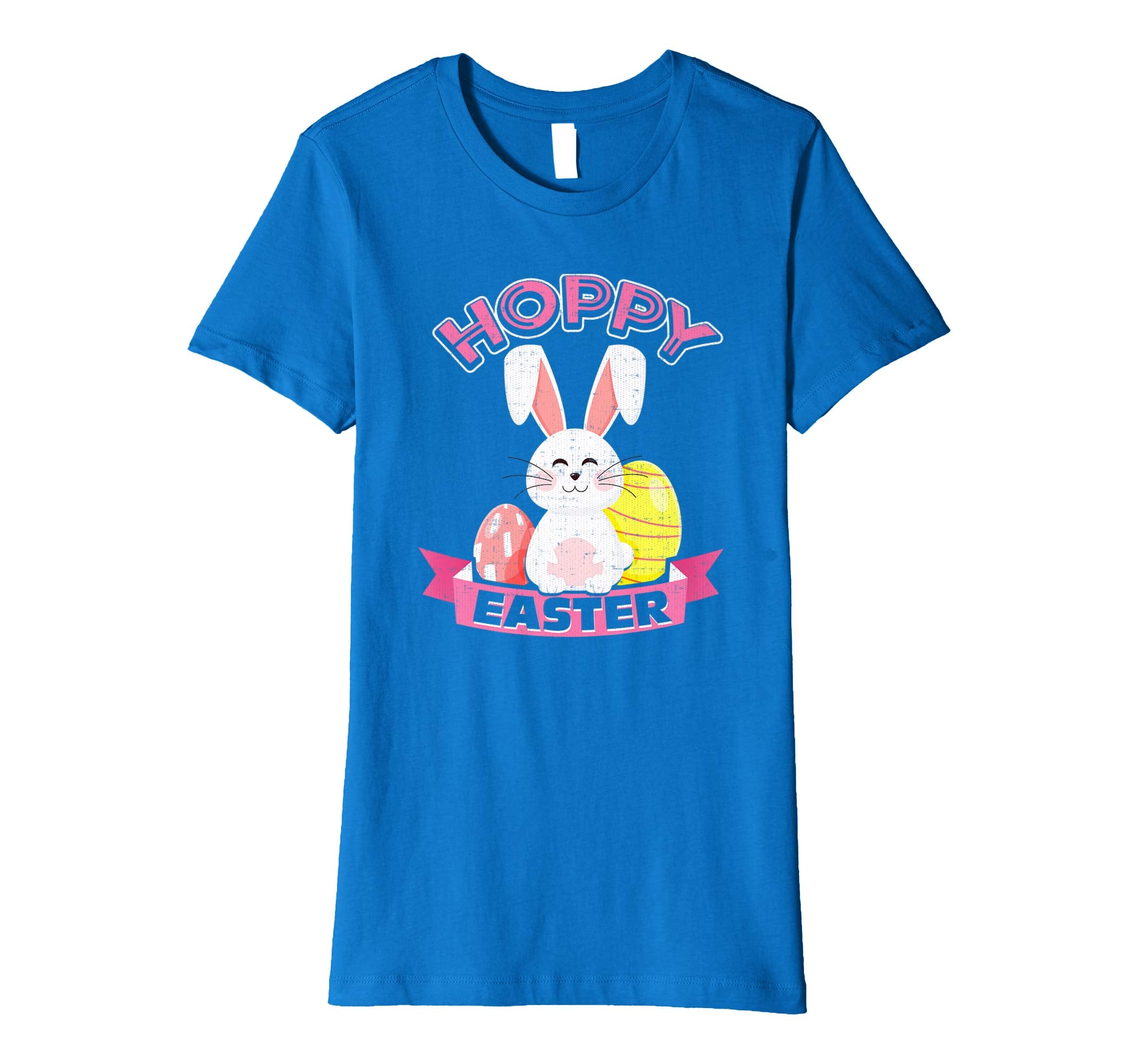 Hoppy Easter Bunny Cute Happy Easter Egg Holiday Tshirt