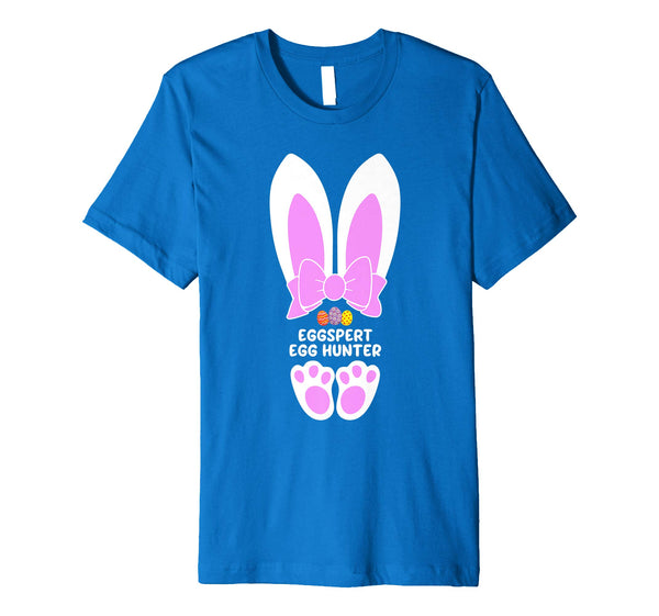 Eggspert Egg Hunter Happy Easter Kids Boys Girls T Shirt