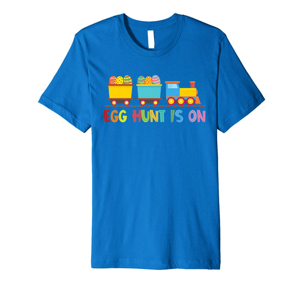Happy Easter Train Egg Hunt Is On Kids Boys Girls Shirt Gift