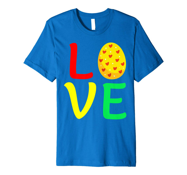 Easter Day T Shirt LOVE and the Egg Vintage Shirt
