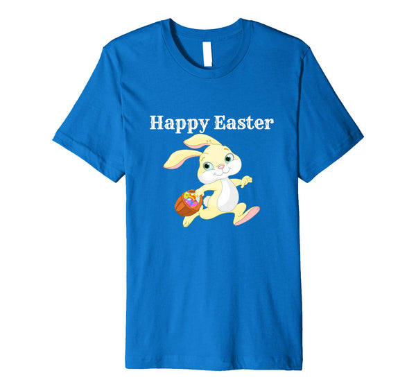 Happy Easter Spring Bunny Easter Egg Basket Cute T-Shirt
