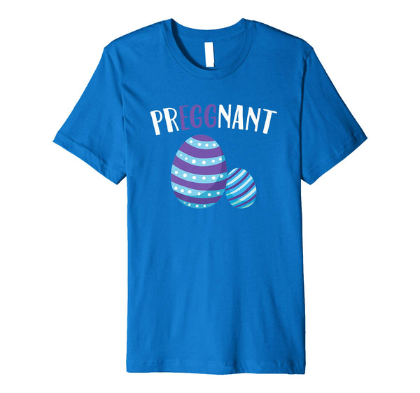 Preggnant Easter Pregnancy Announcement T Shirt