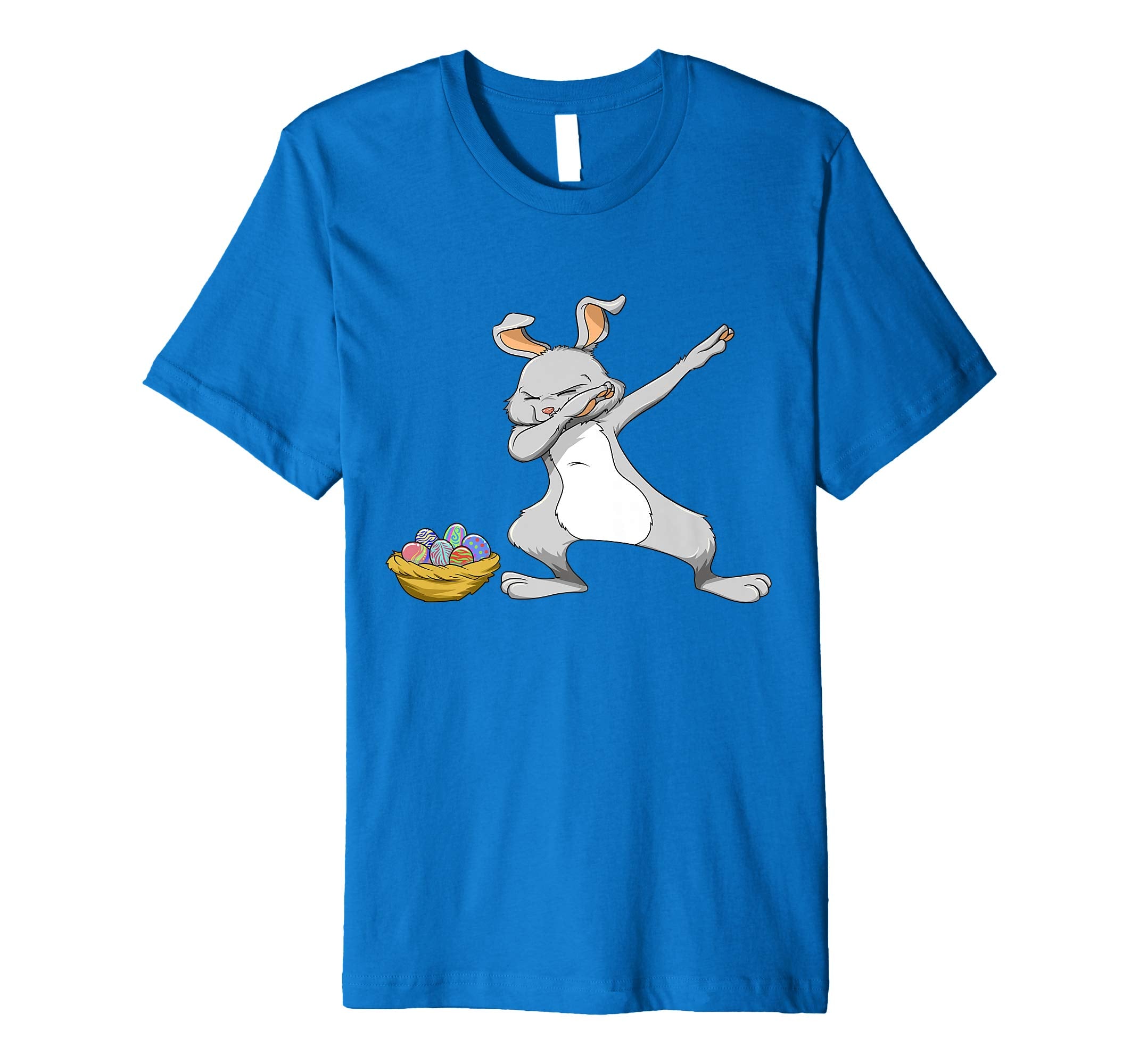 Easter Bunny T-Shirt Illustration Dabbing Gift