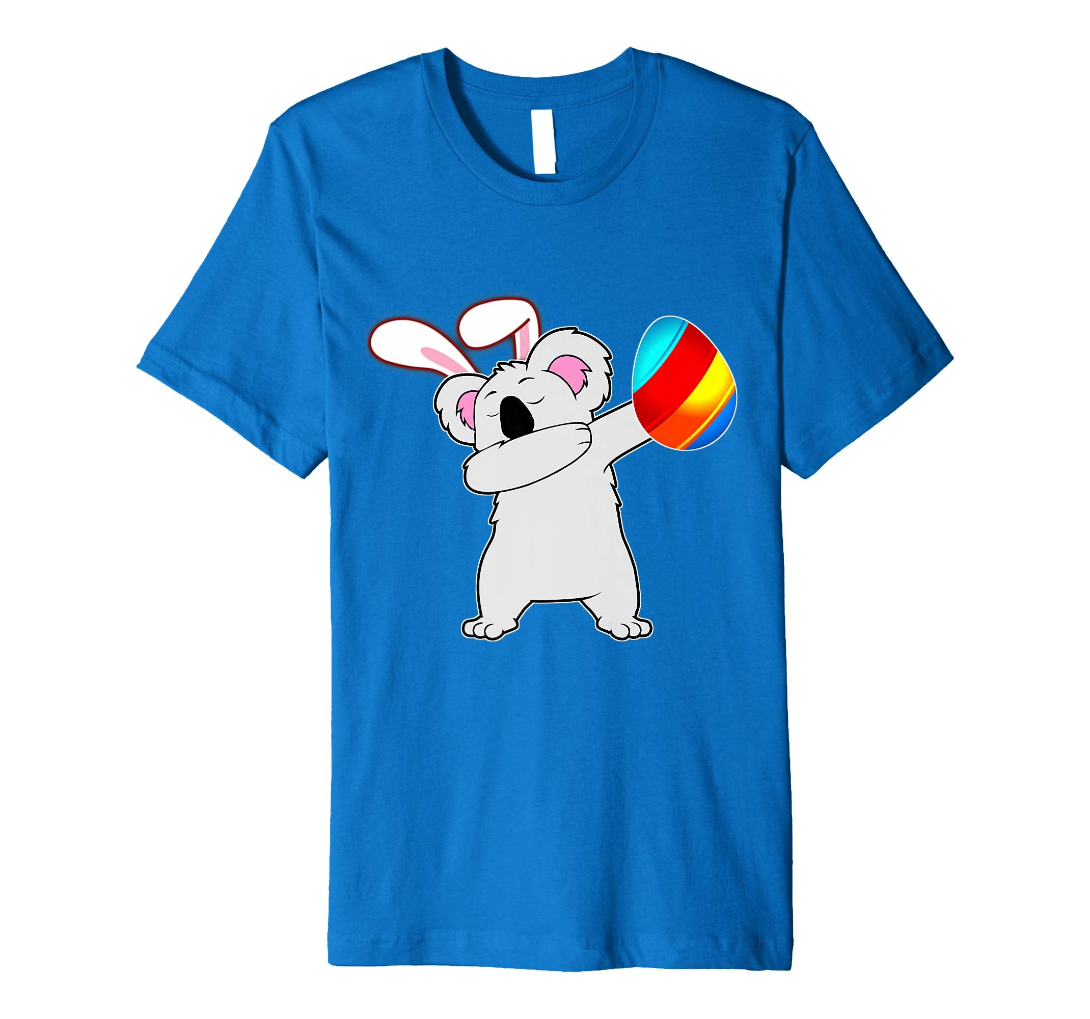 Easter Bunny Dabbing Koala Bear Tshirt Egg Ears Animal Gift
