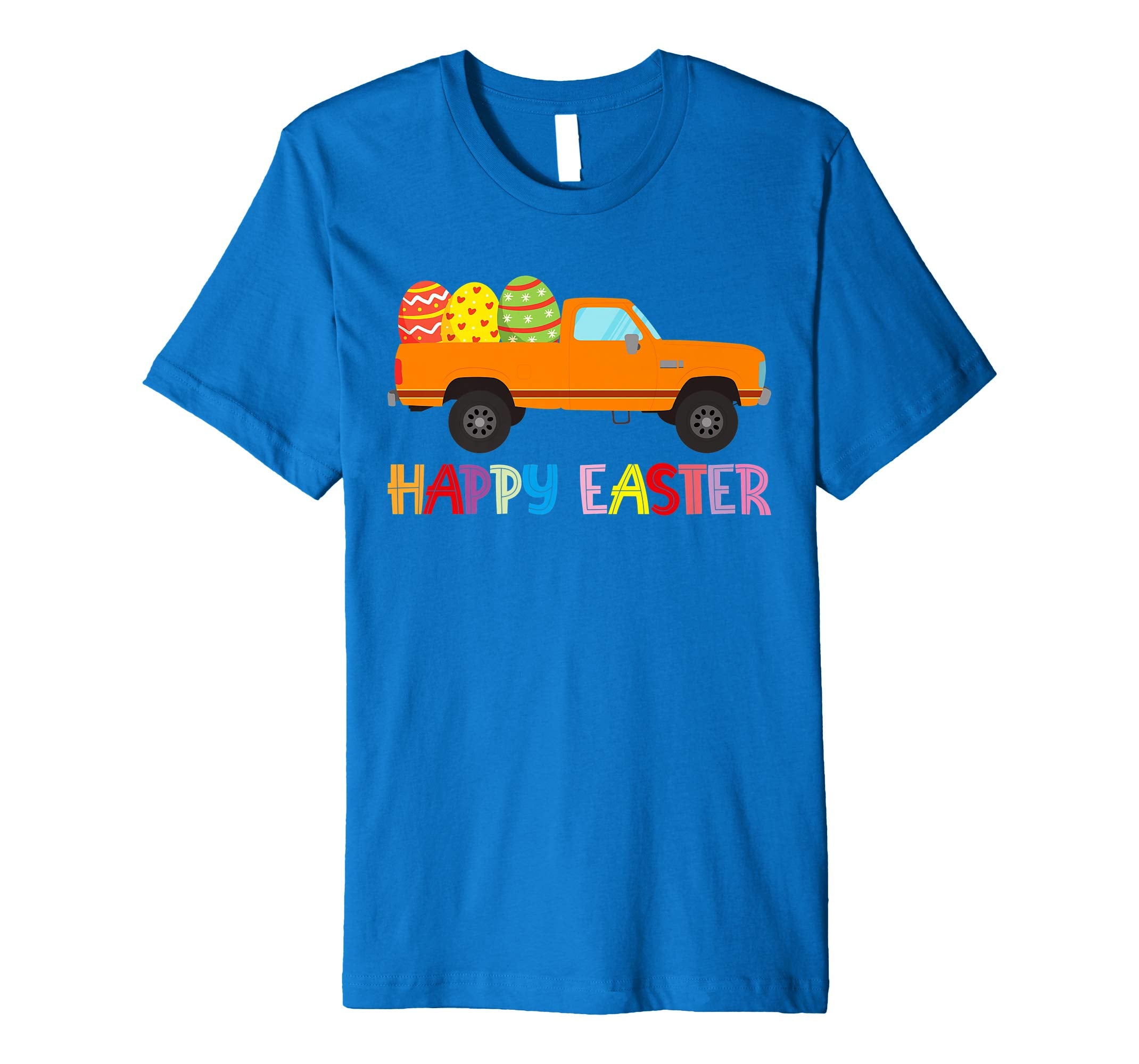 Happy Easter Truck Egg Hunt Is On Kids Boys Girls Shirt Gift