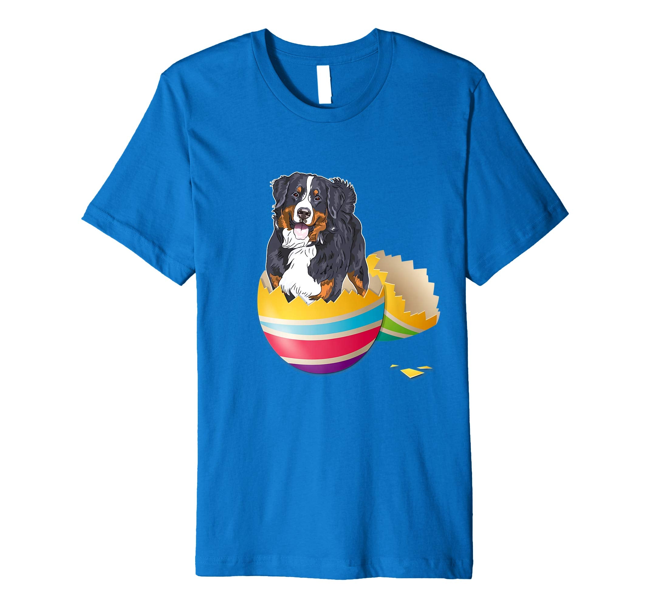 Bernese Mountain Hatching From Easter Egg Easter Day Shirt