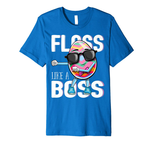 Floss Like a Boss Flossing Easter Egg Shirt Kids Easter Gift