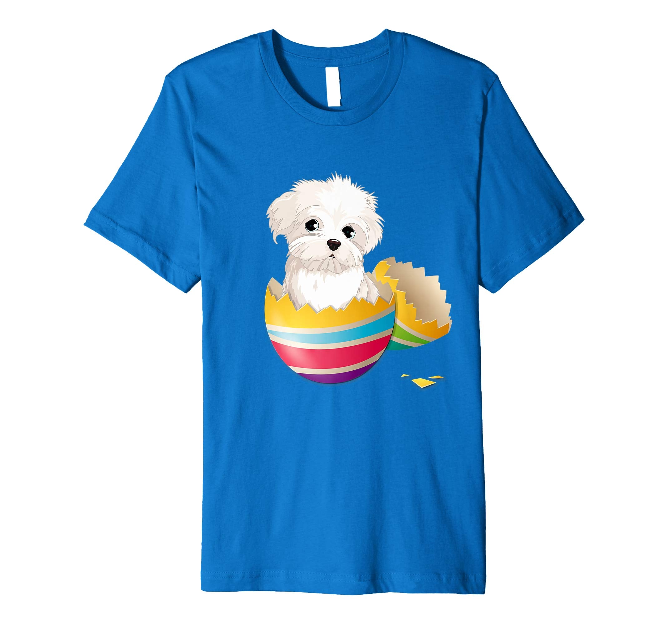Maltese Hatching From Easter Egg Easter Day Shirt