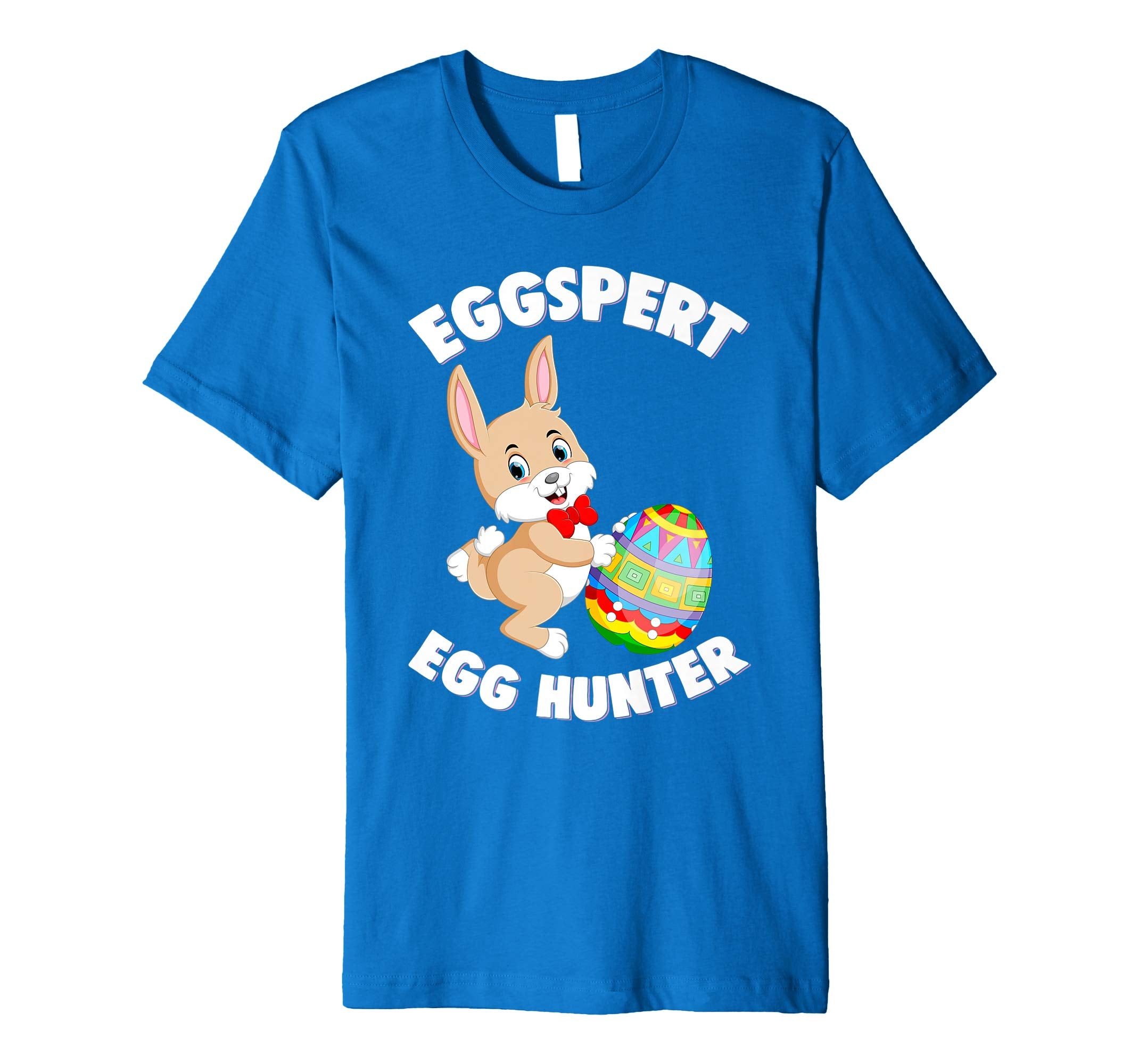 Eggspert Egg Hunter Happy Easter Kids Boys Girls T Shirt