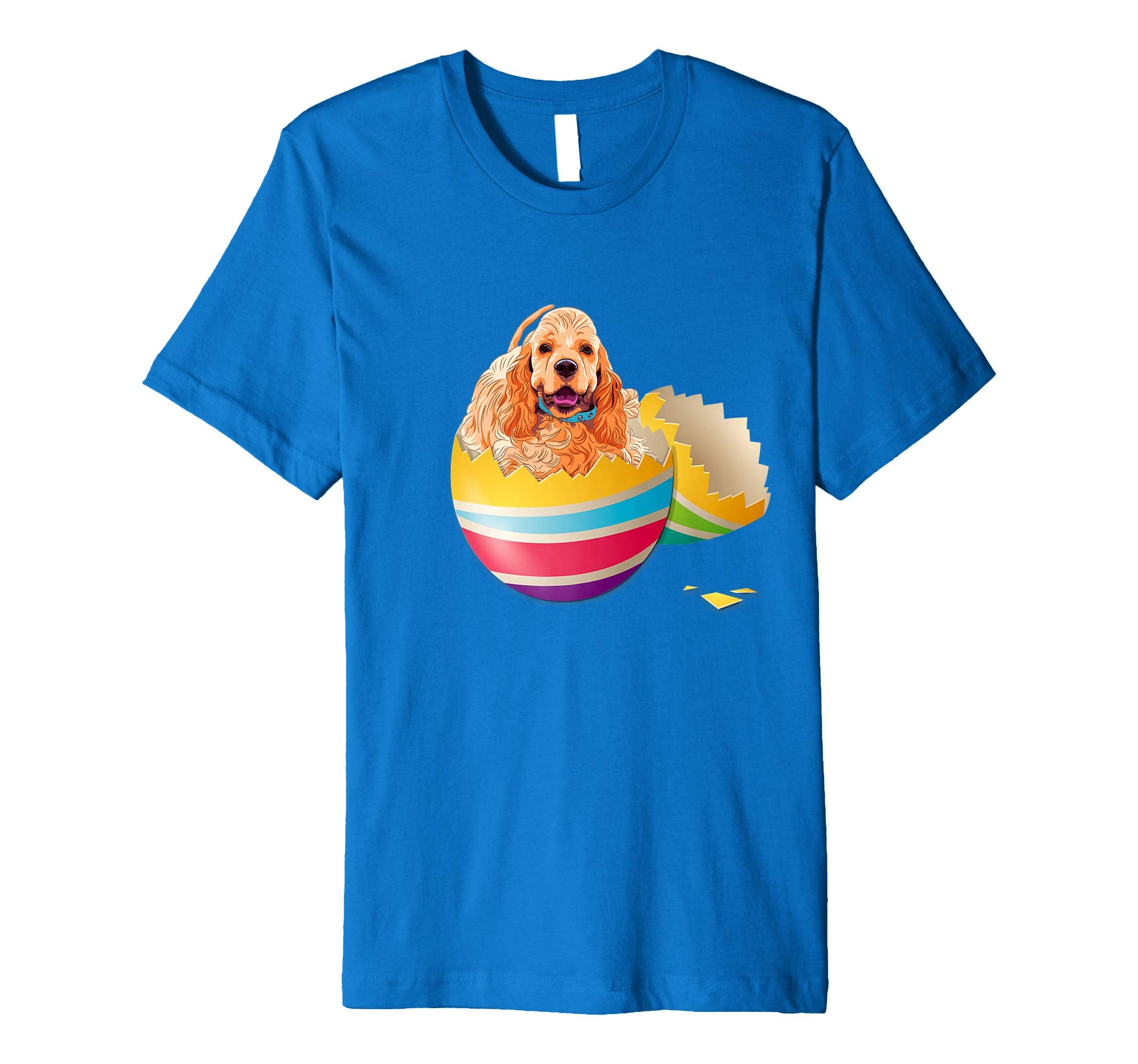 Cocker Spaniel Hatching From Easter Egg Easter Day Shirt
