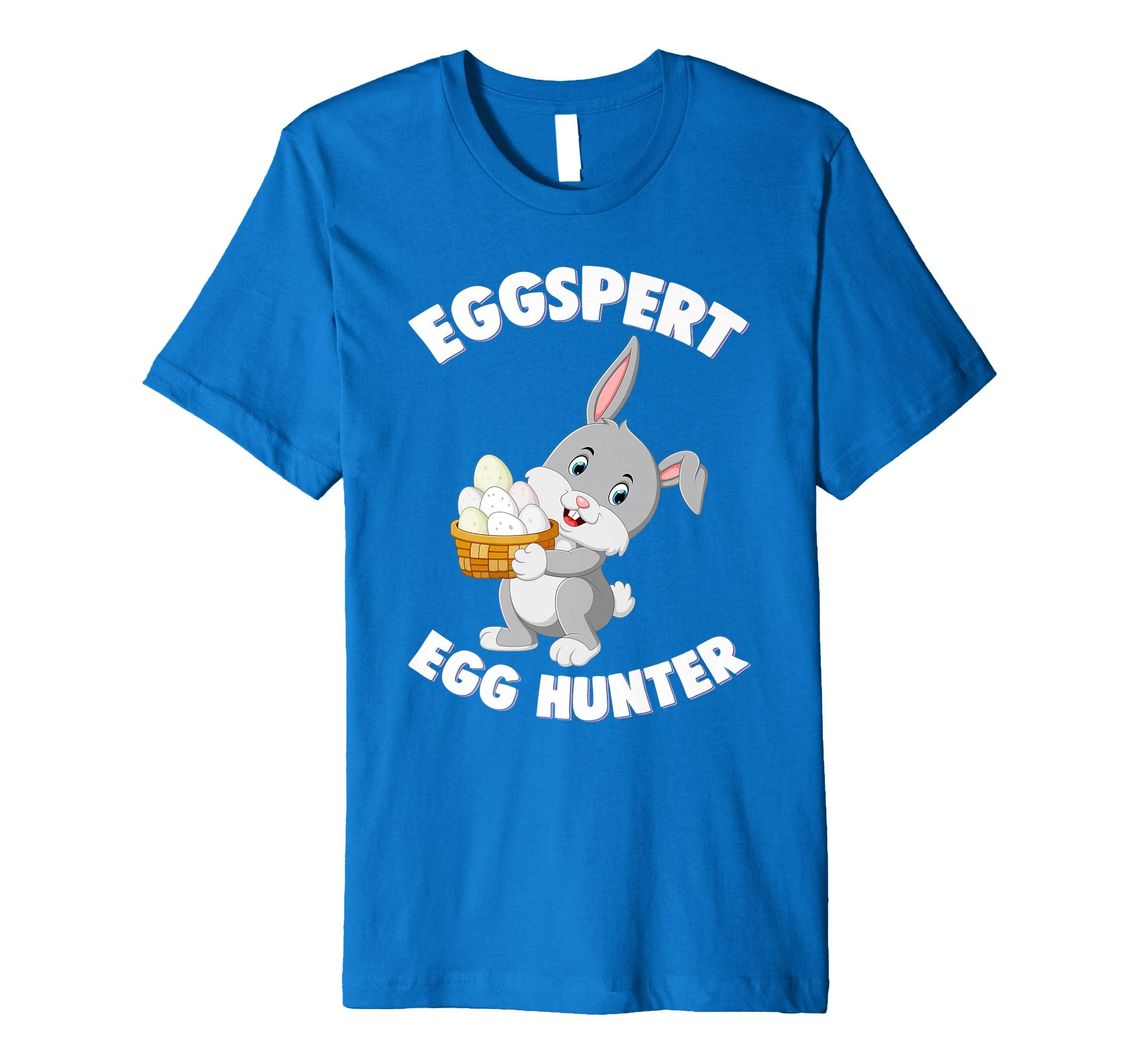 Eggspert Egg Hunter Happy Easter Kids Boys Girls T Shirt