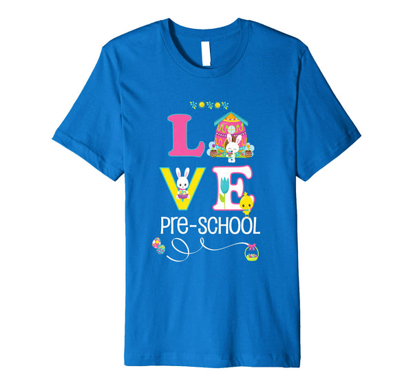 Pre-School Easter Teacher &amp; Students Cute Love Shirt