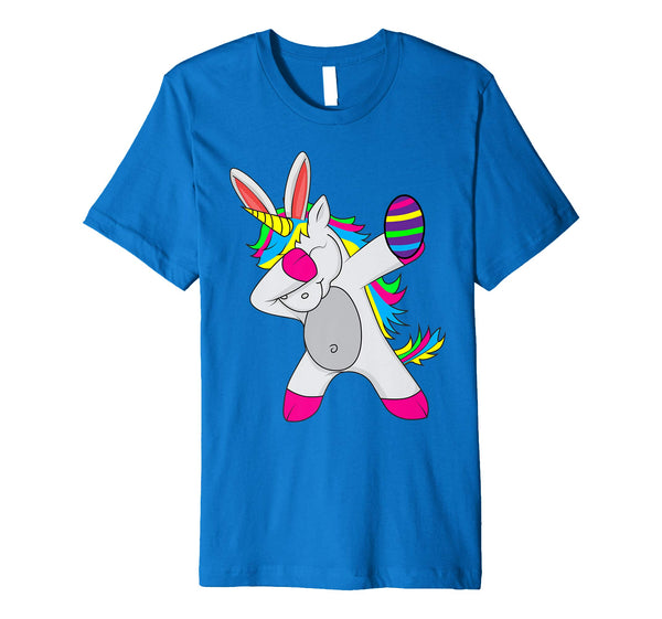 Funny Dainty Dabbing Easter Unicorn Bunny Shirt Gift