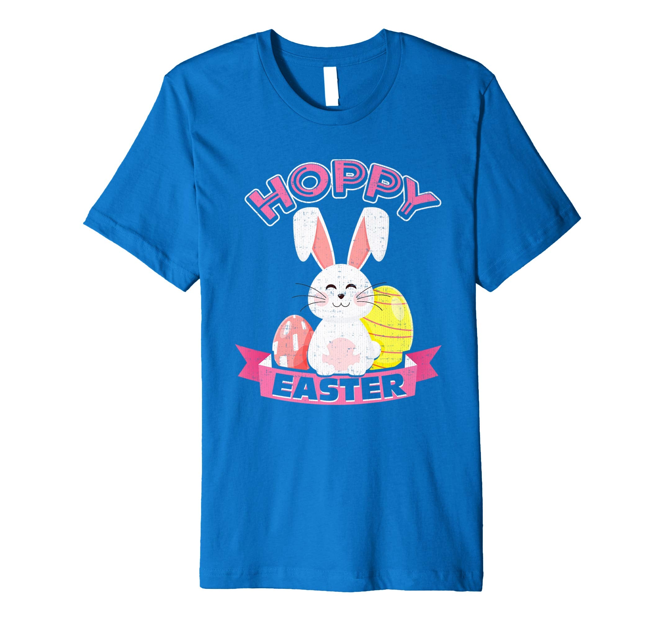 Hoppy Easter Bunny Cute Happy Easter Egg Holiday Tshirt