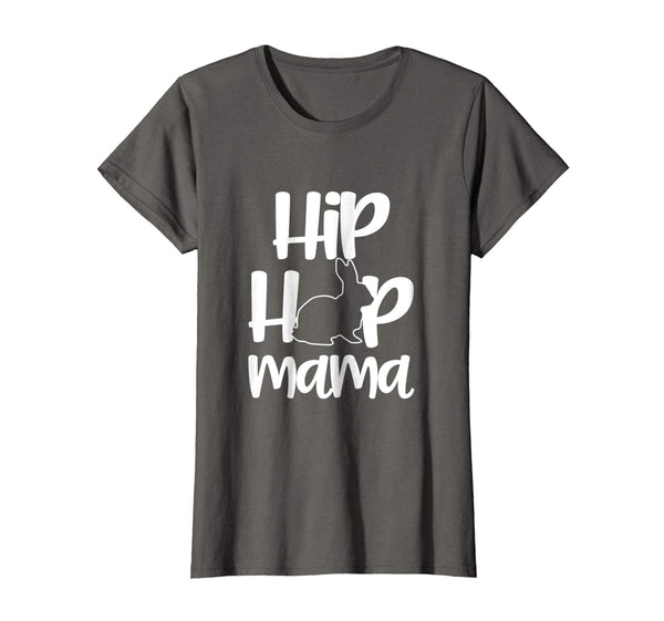 Womens Hip Hop Mama Easter Bunny T-Shirt Mommy Rabbit