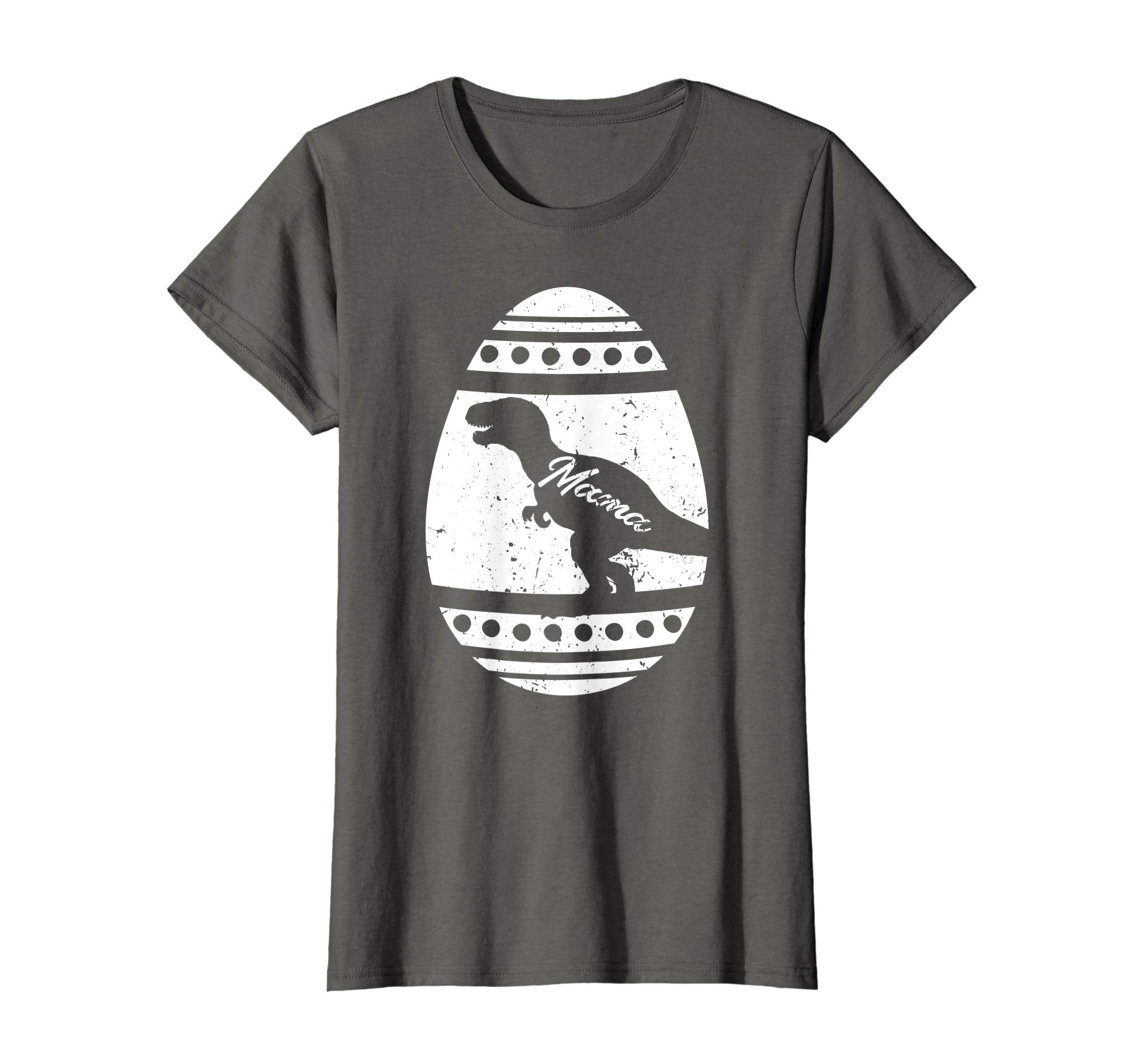 Womens Mamasaurus Easter Egg Shirt Dinosaur Easter Gift for Mom