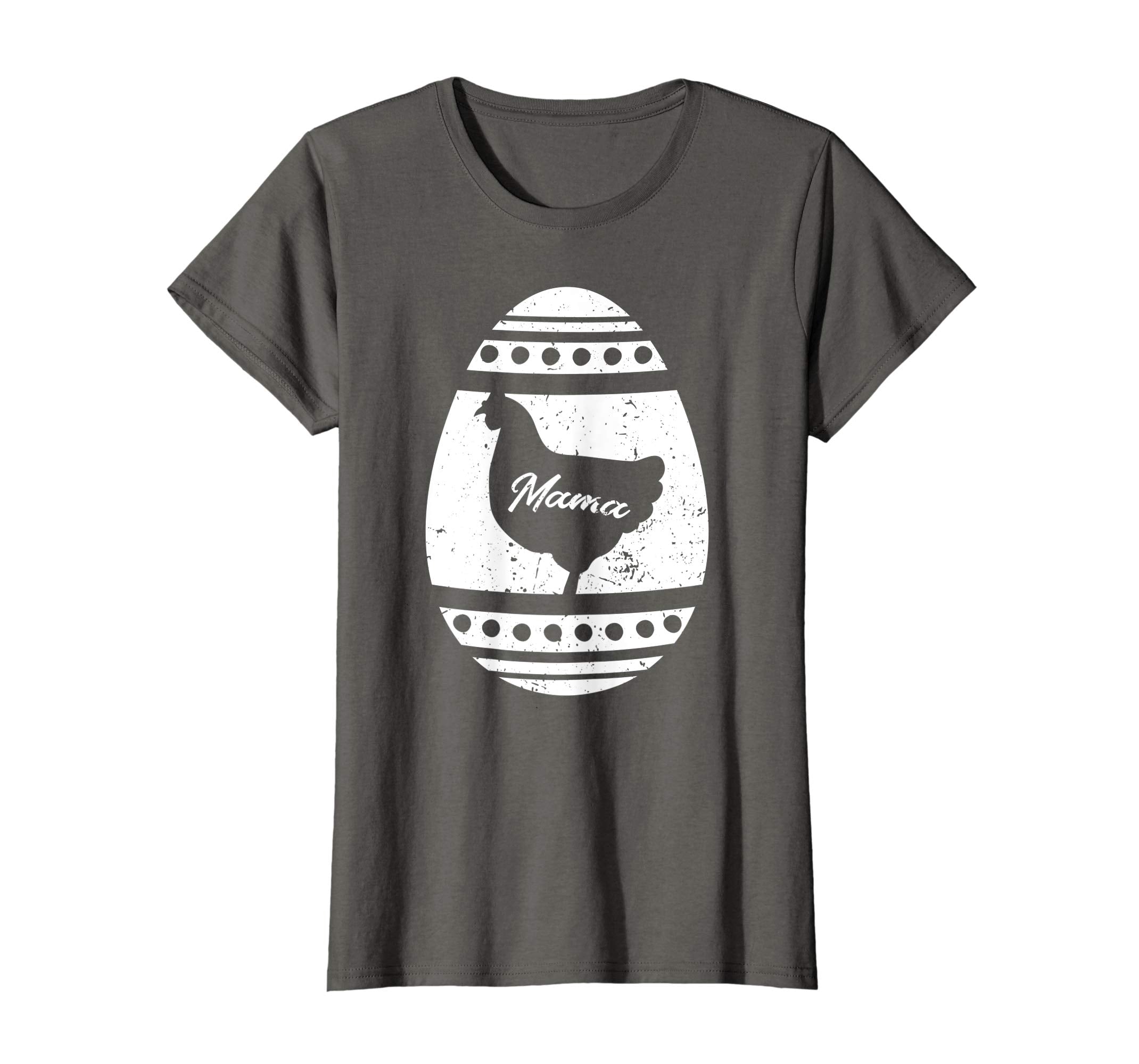 Womens Mama Chicken Easter Egg Shirt Chicken Easter Gift for Mom