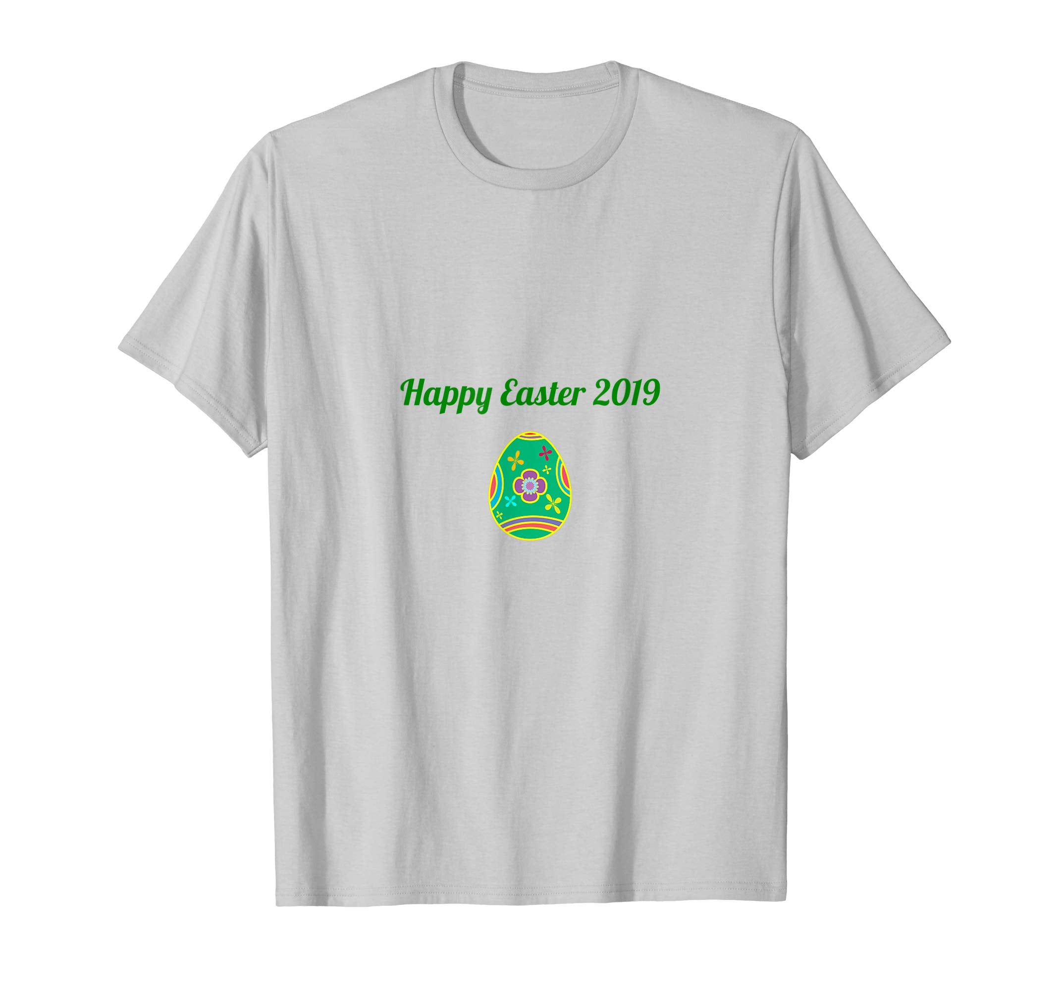 Happy Easter 2019 Gift T Shirt Colorful Green Easter Egg