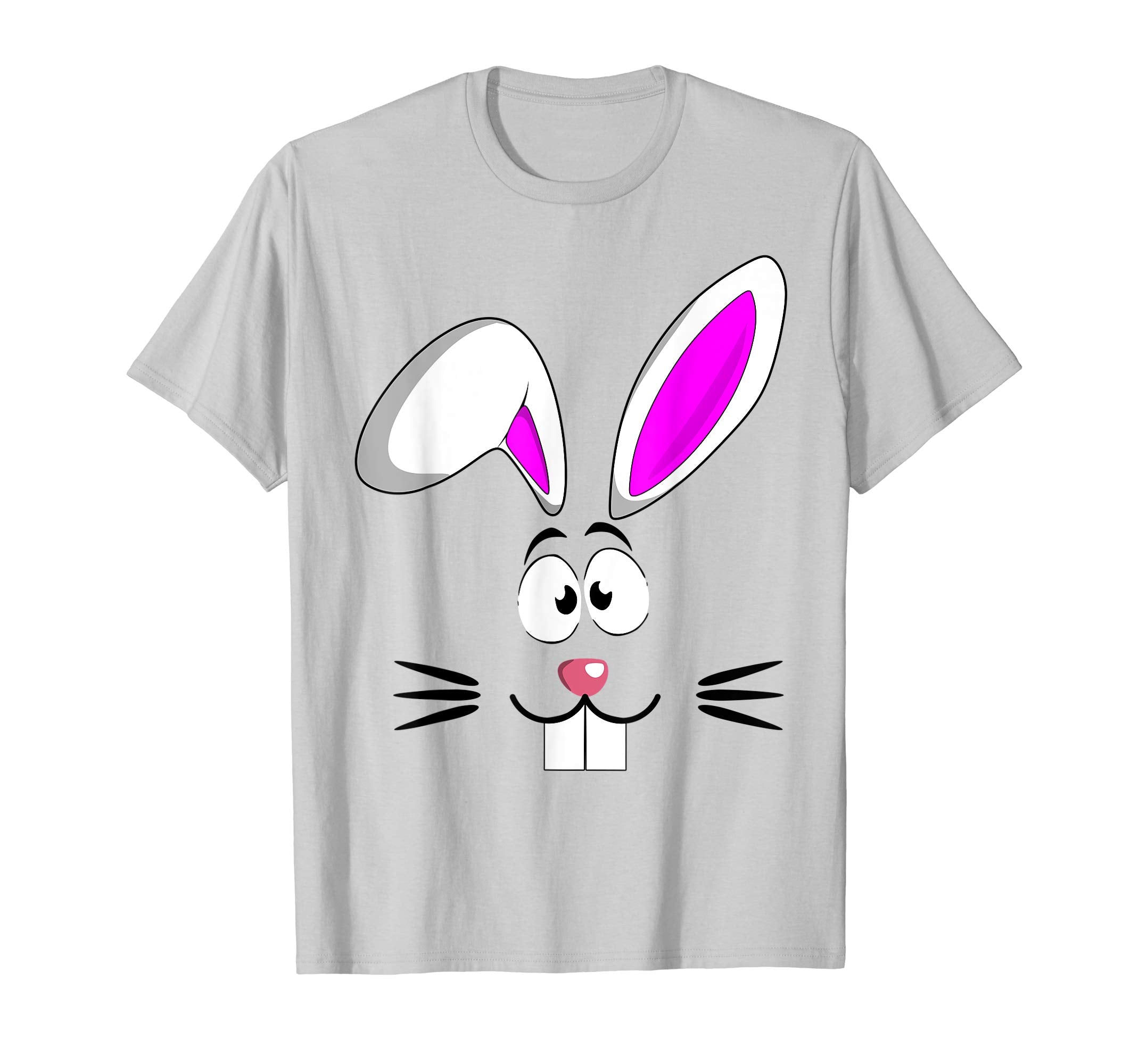Easter Bunny Face Shirt for Girls and Boys Party Costumes