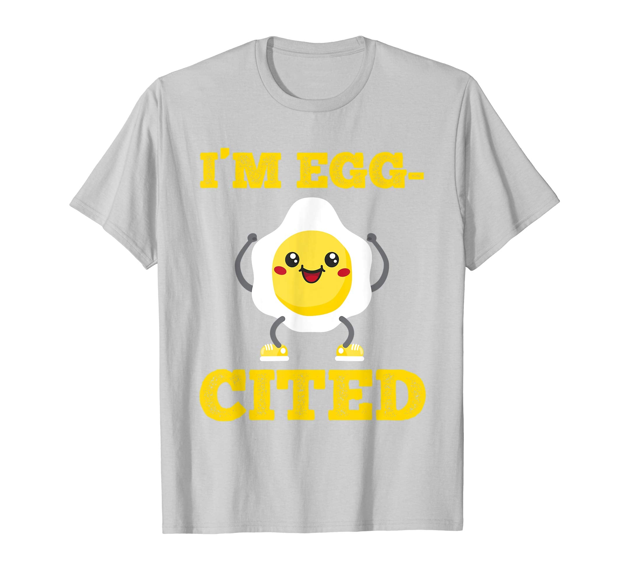 I'm Egg-Cited Shirt I Funny Easter Egg Lover Pun