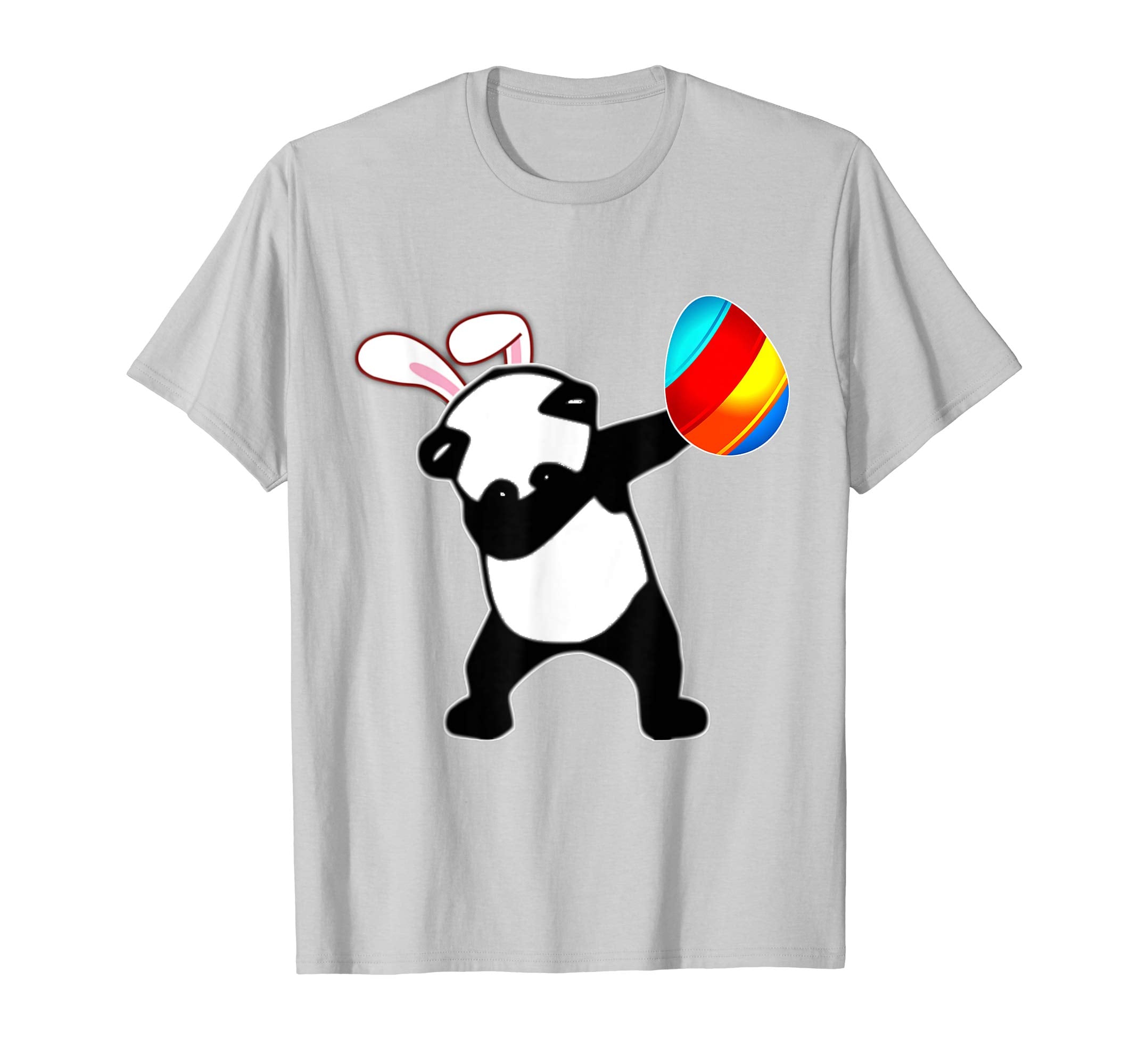 Easter Bunny Dabbing Panda Bear Tshirt Egg Ears Gift