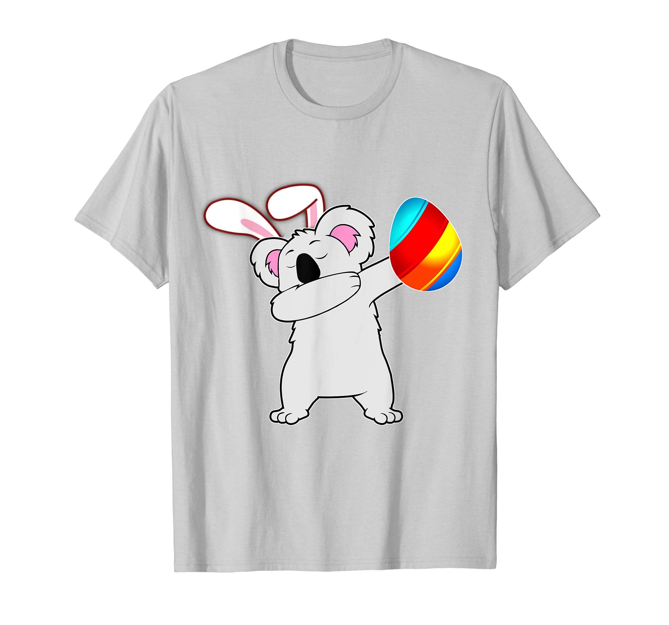 Easter Bunny Dabbing Koala Bear Tshirt Egg Ears Animal Gift